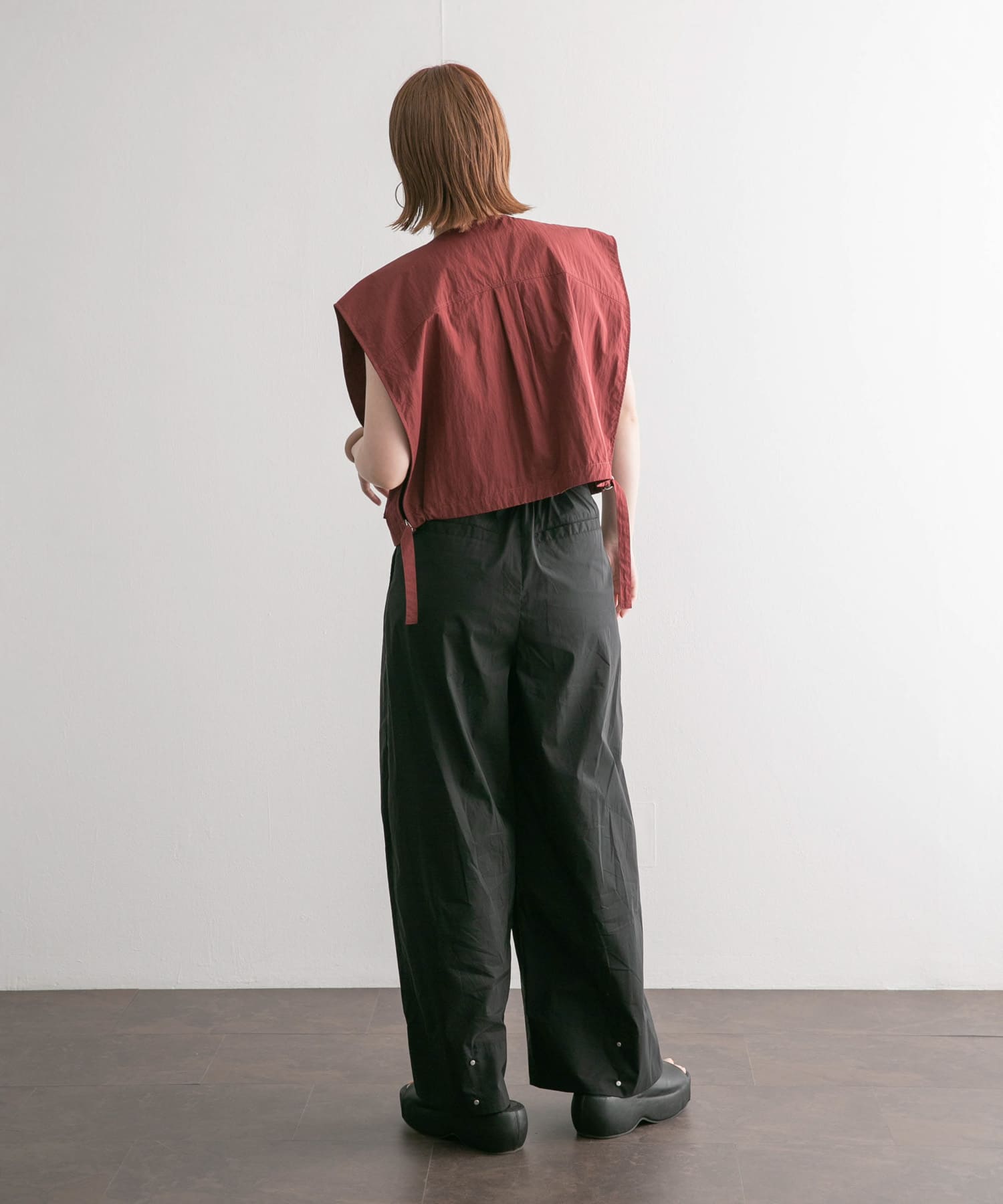 身長：160cm サイズ：one