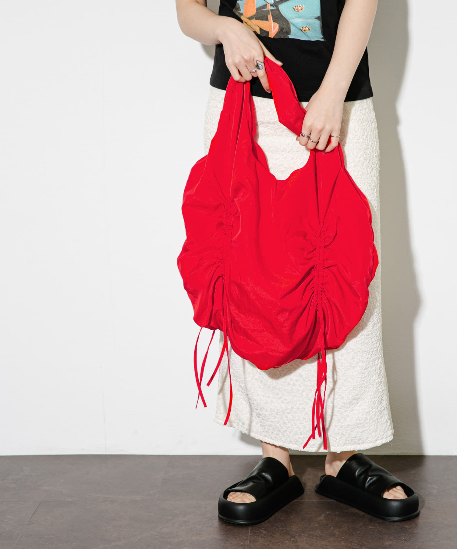 ドロストデザインバルーンBAG RED one