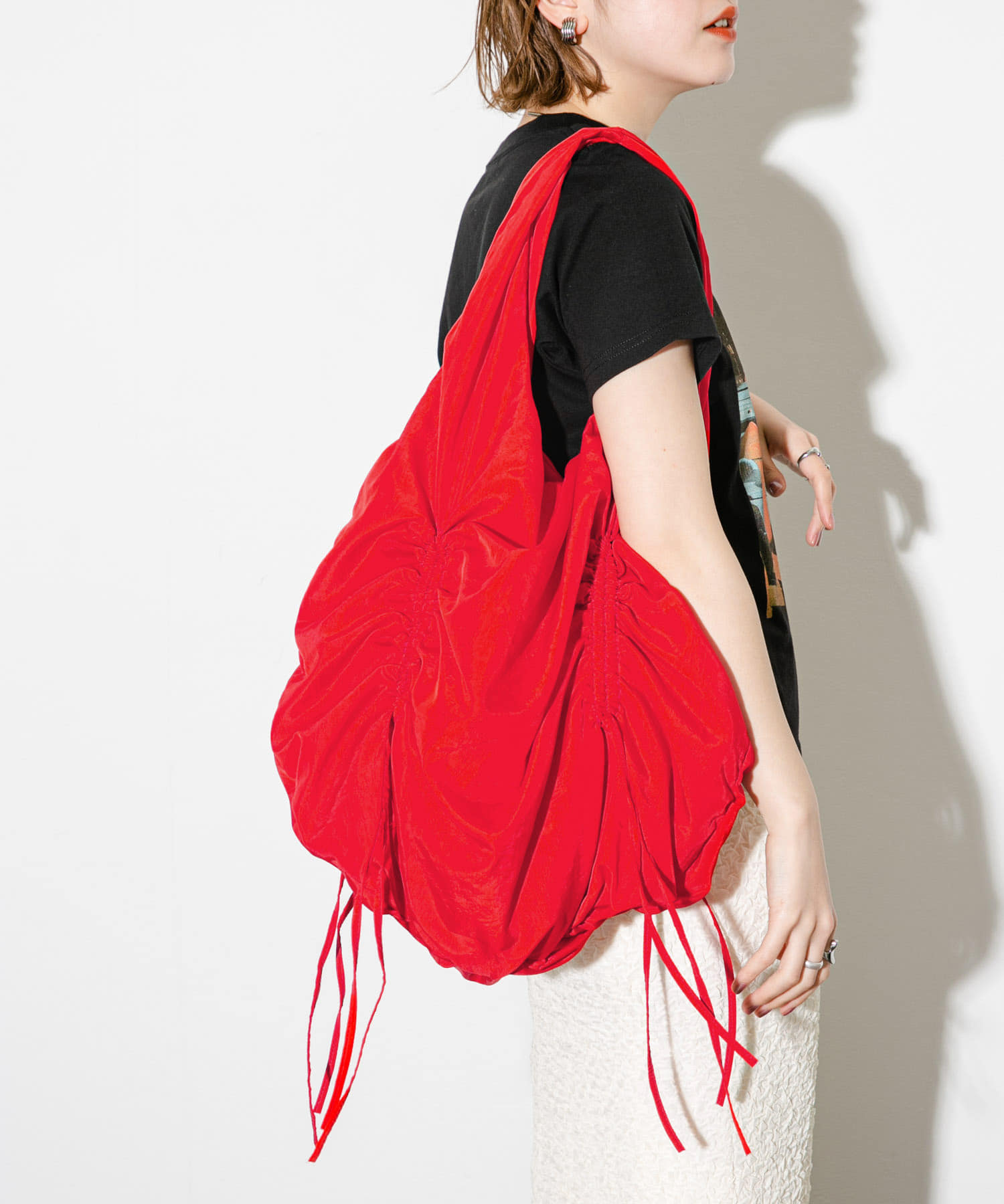 ドロストデザインバルーンBAG RED one