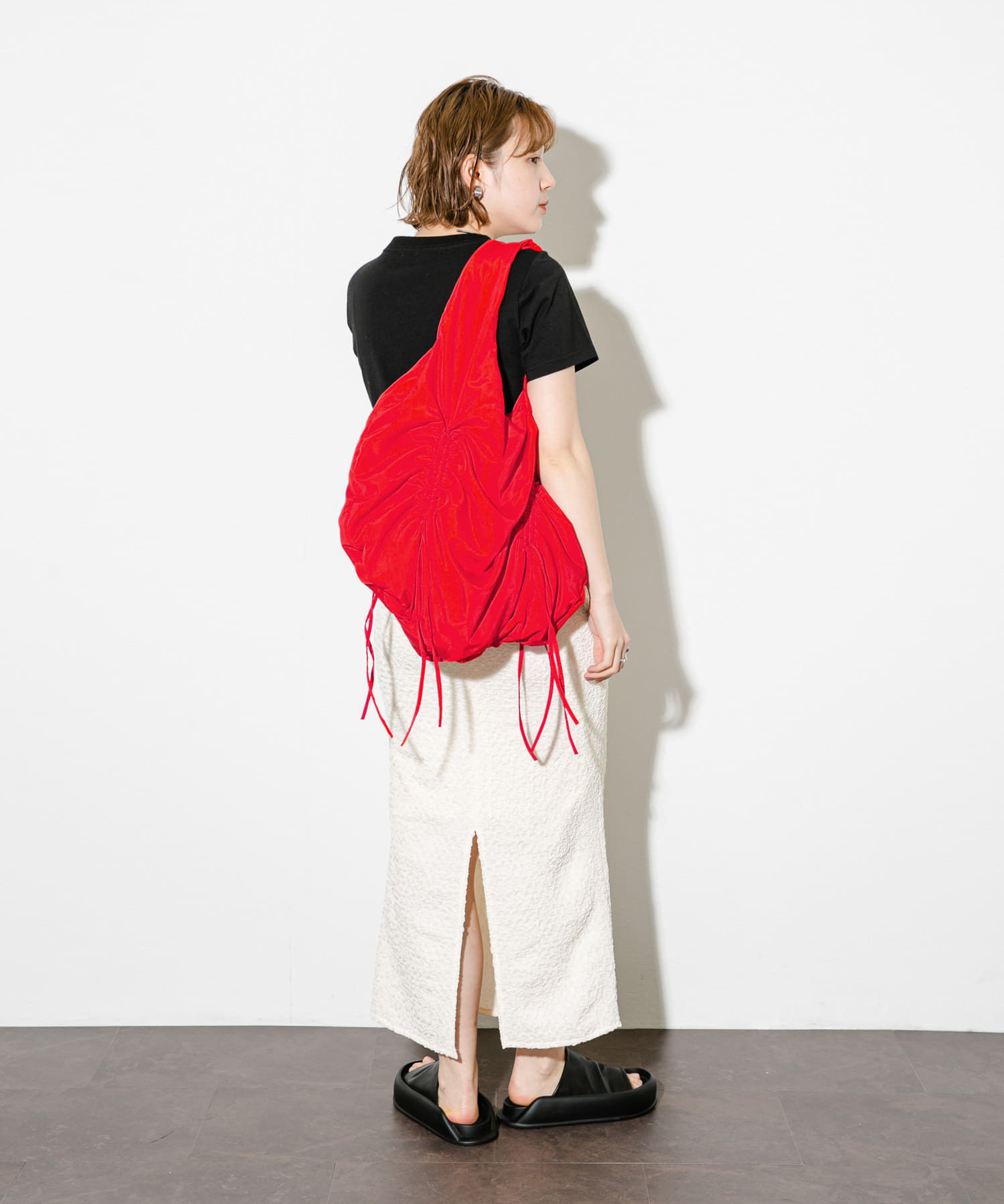 ドロストデザインバルーンBAG RED one