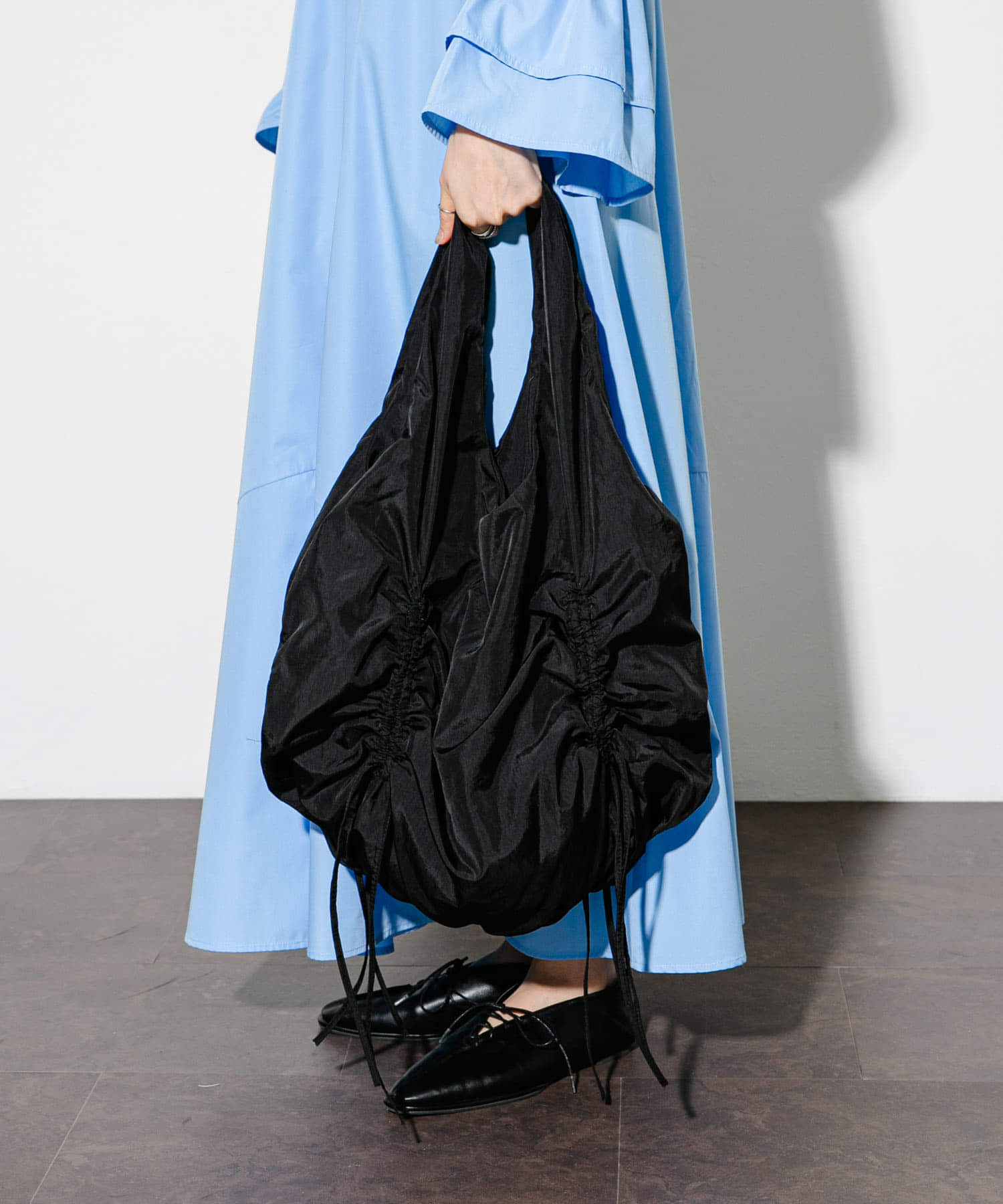 ドロストデザインバルーンBAG BLACK one