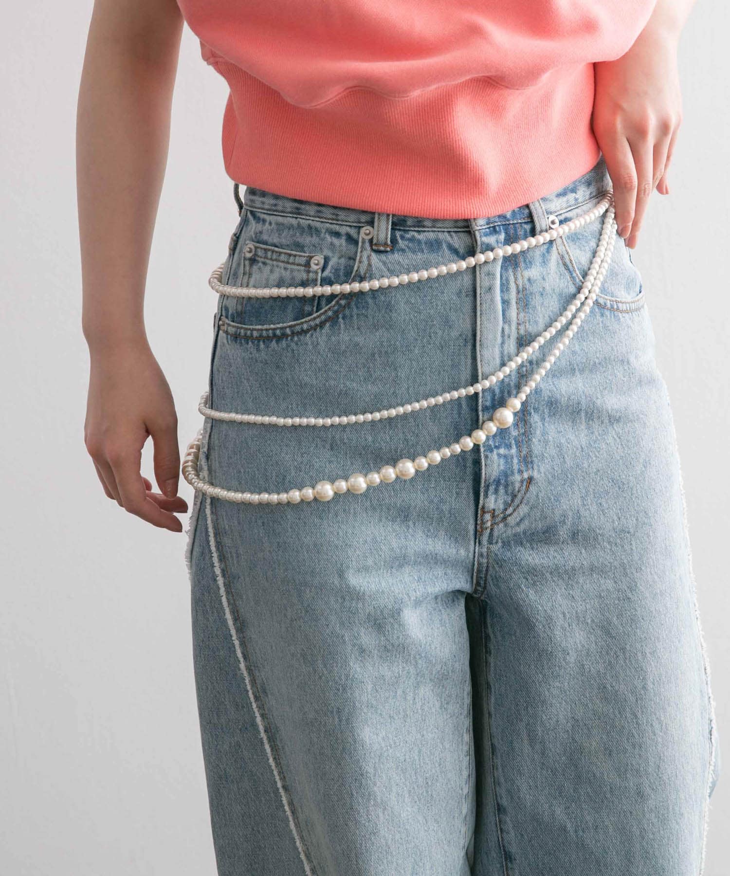 マルチWAYパールビスチェ