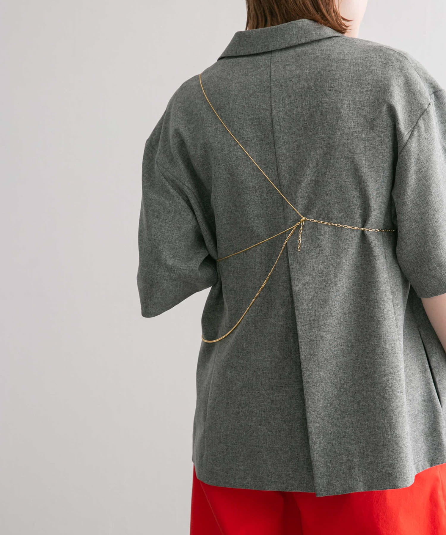 マルチWAYチェーンビスチェ GOLD one