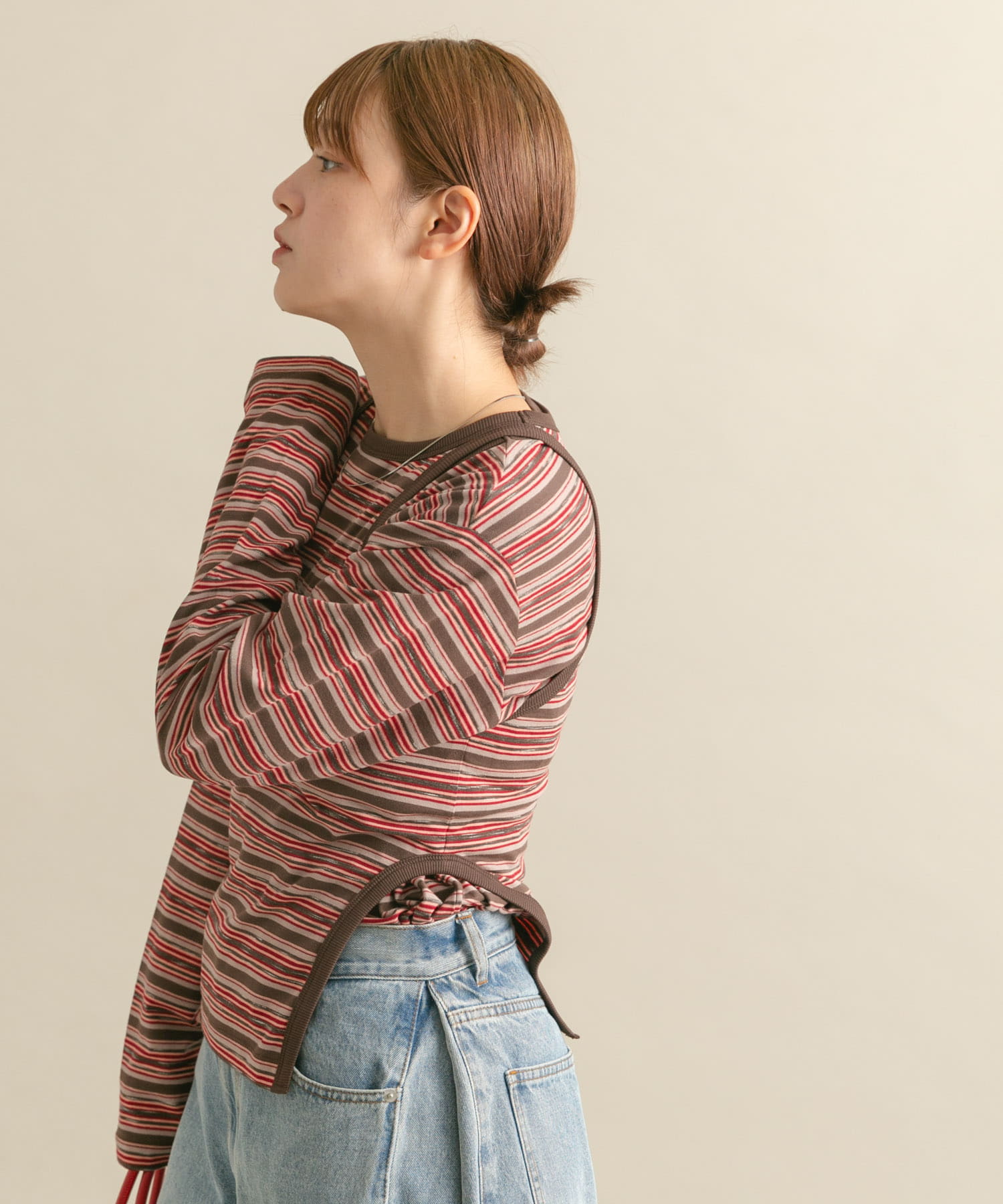 身長：160cm サイズ：one