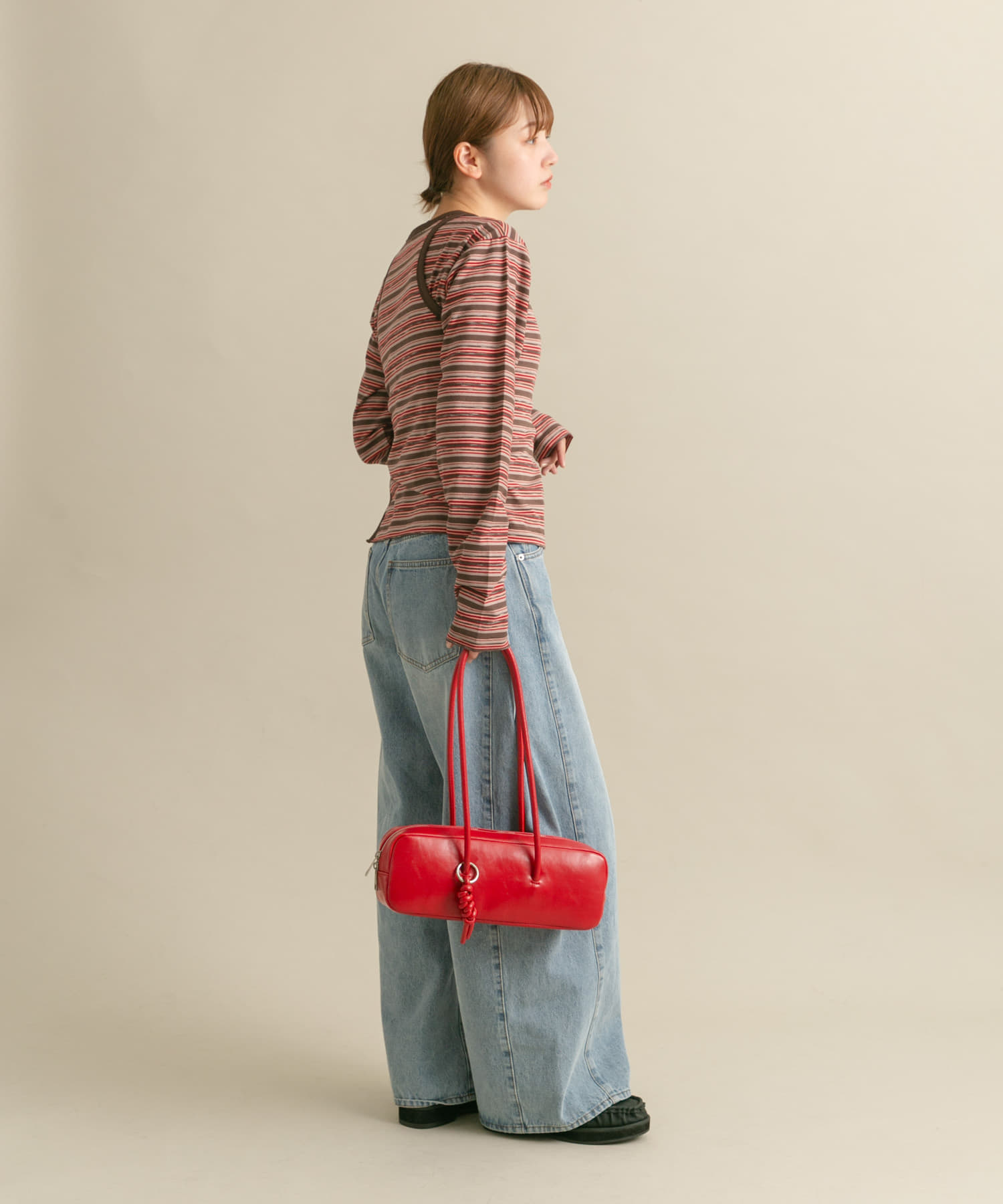 身長：160cm サイズ：one
