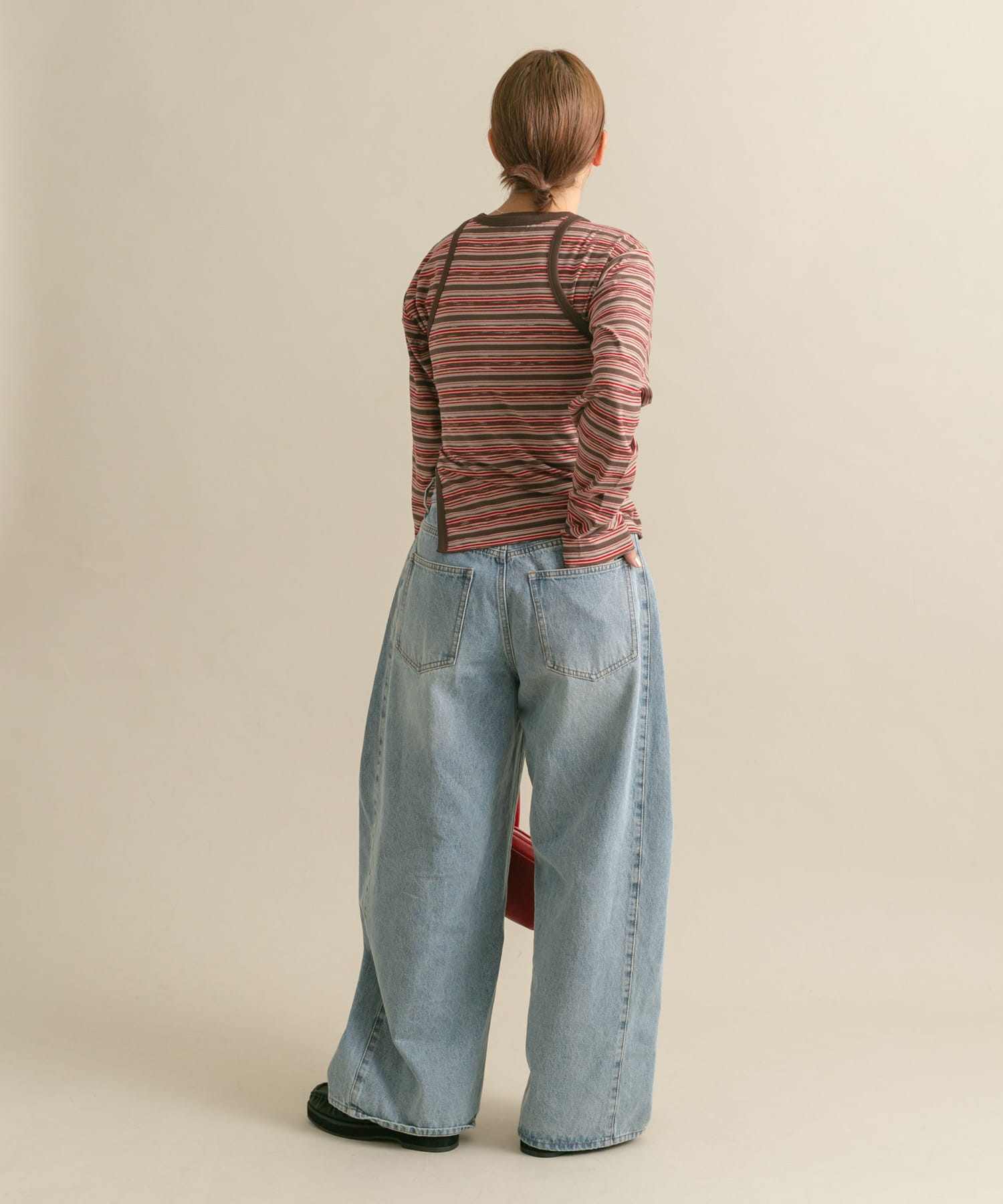 身長：160cm サイズ：one