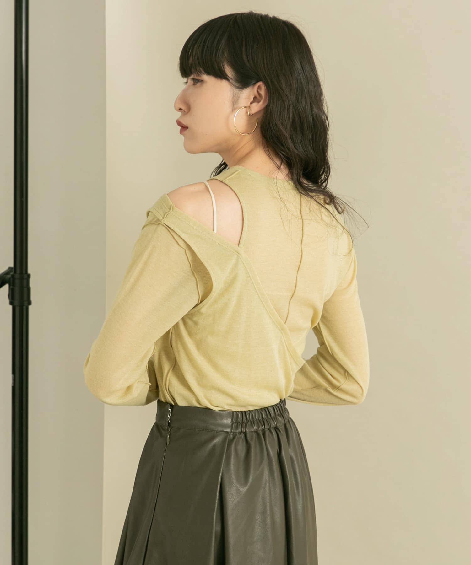 身長：160cm サイズ：one