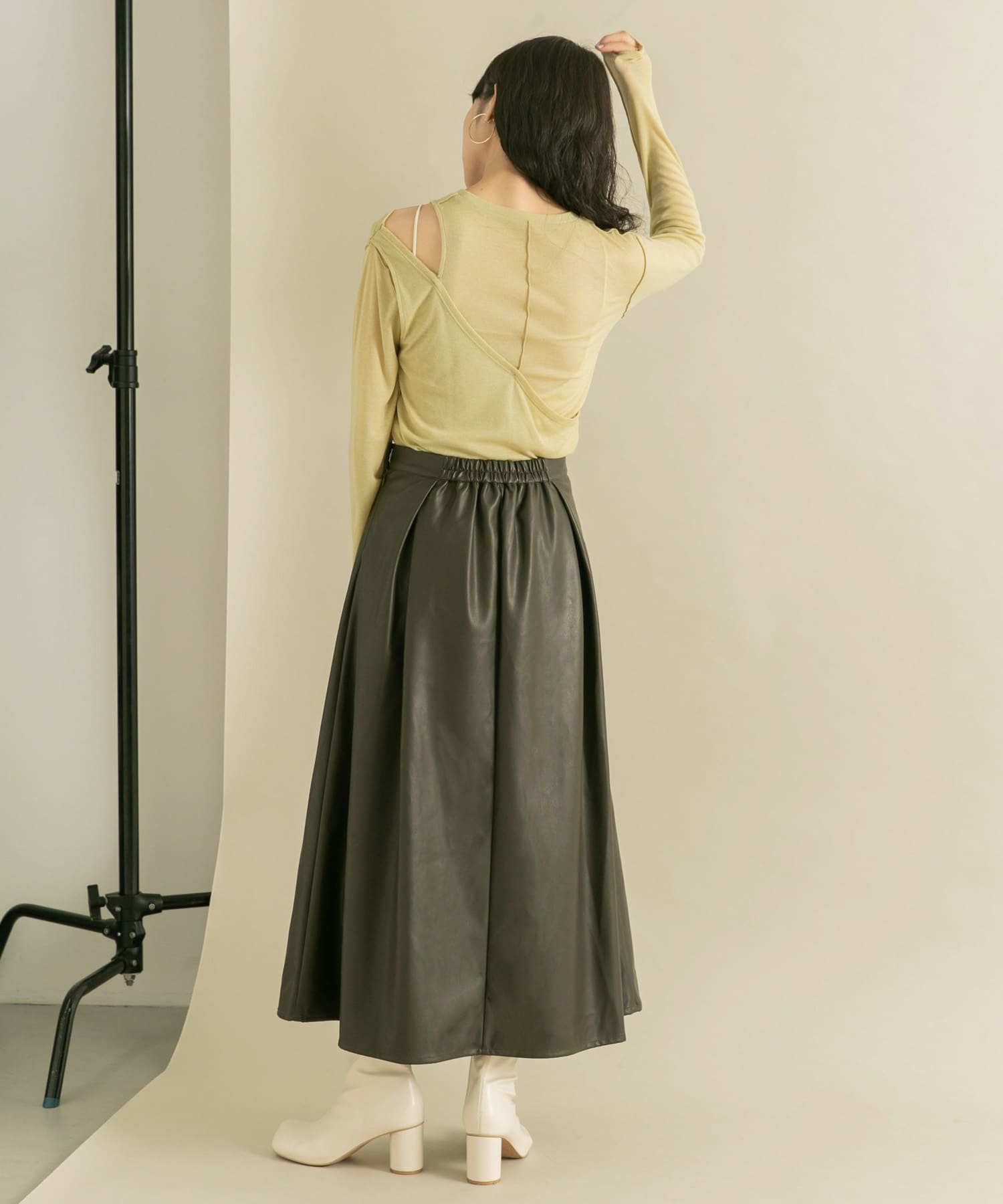 身長：160cm サイズ：one