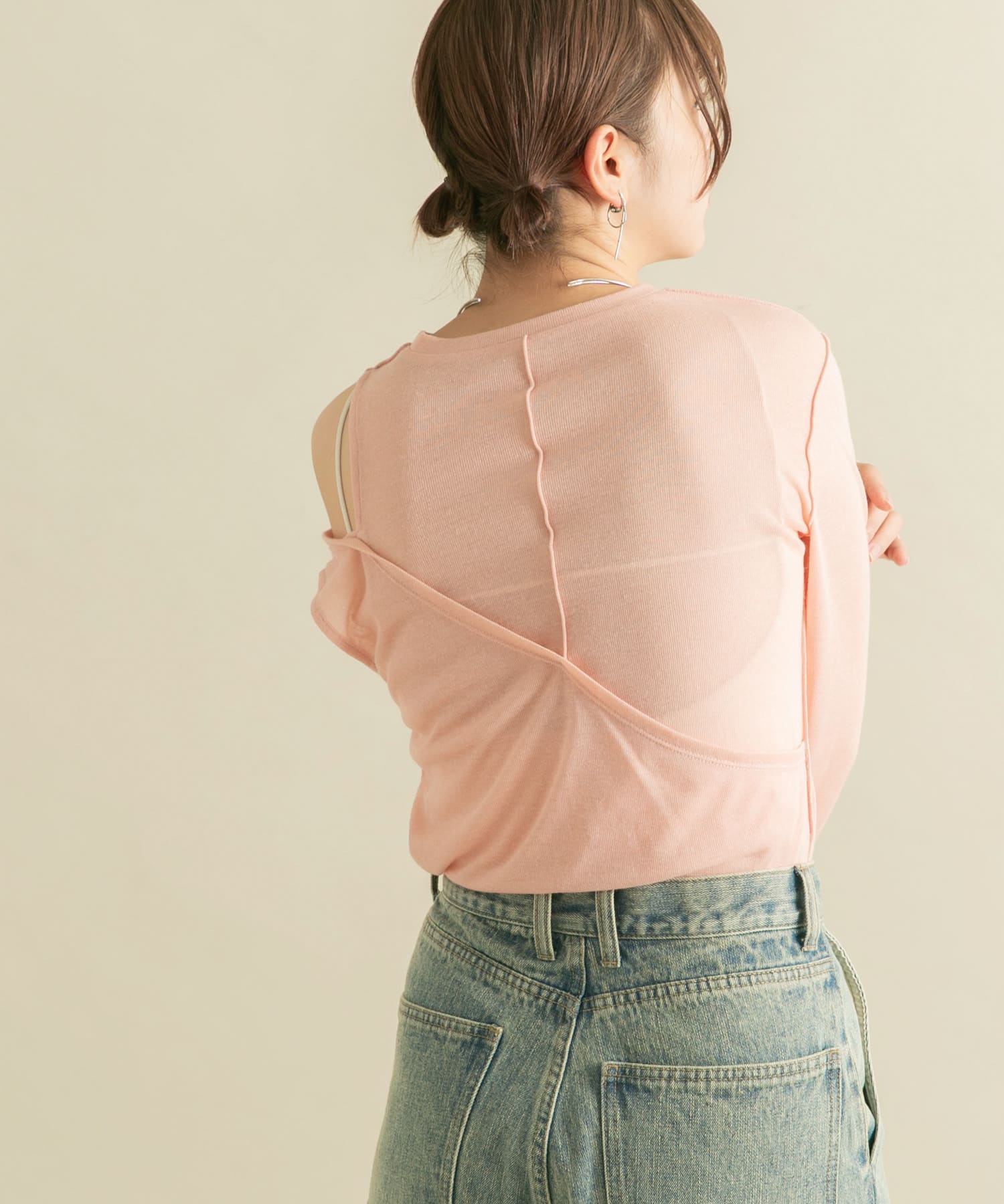 身長：160cm サイズ：one