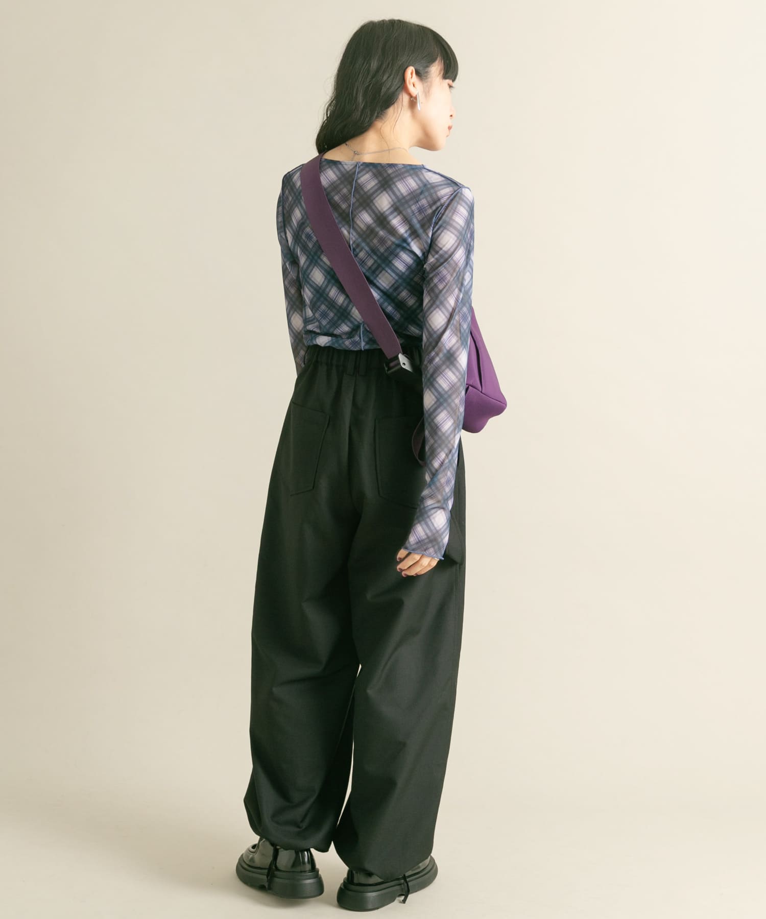 身長：160cm サイズ：one