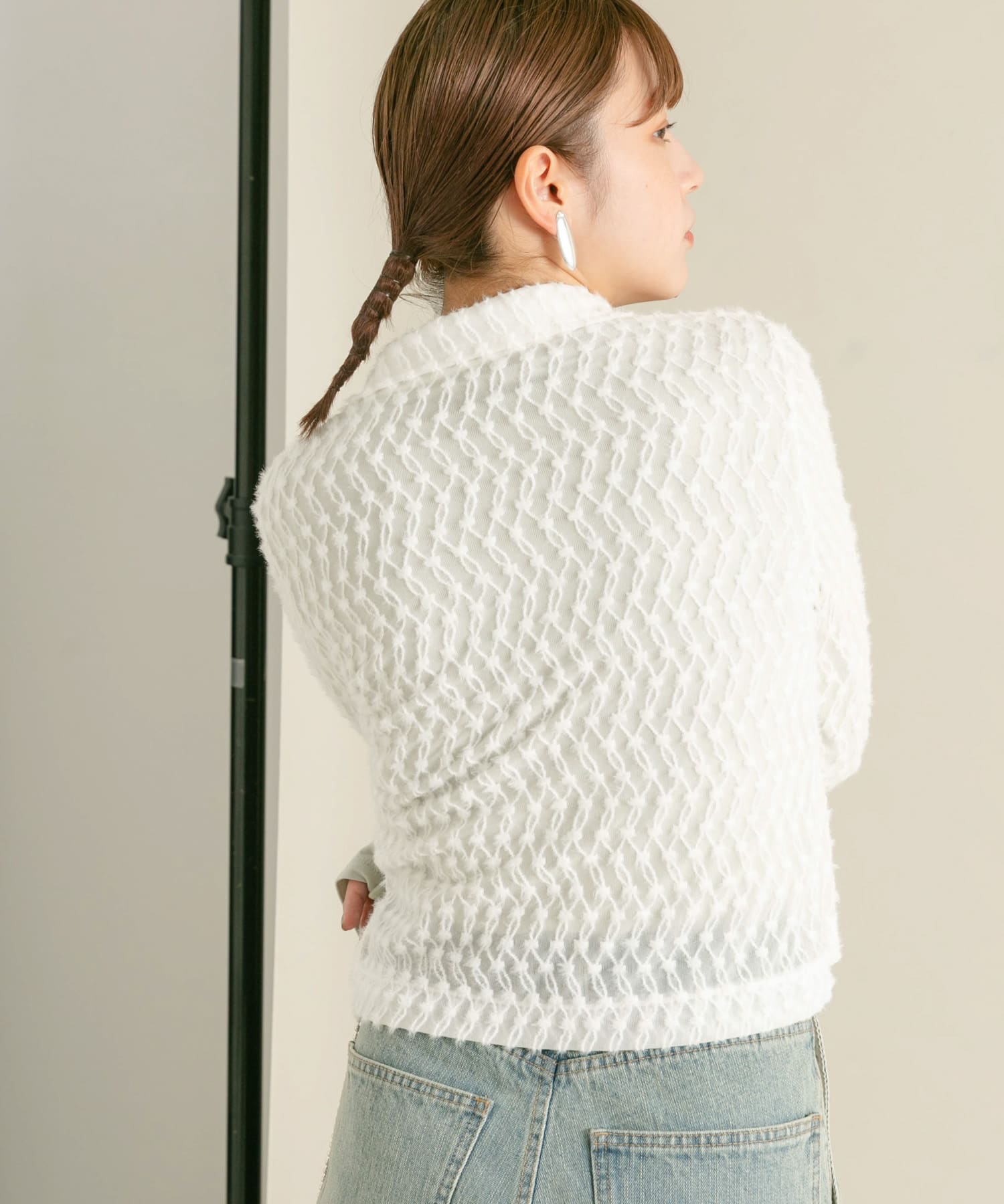 身長：160cm サイズ：one