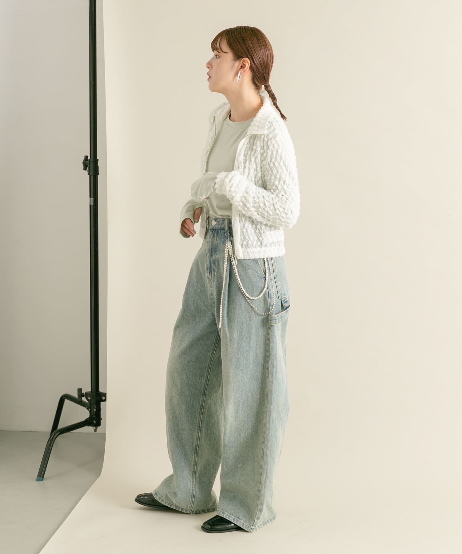 身長：160cm サイズ：one