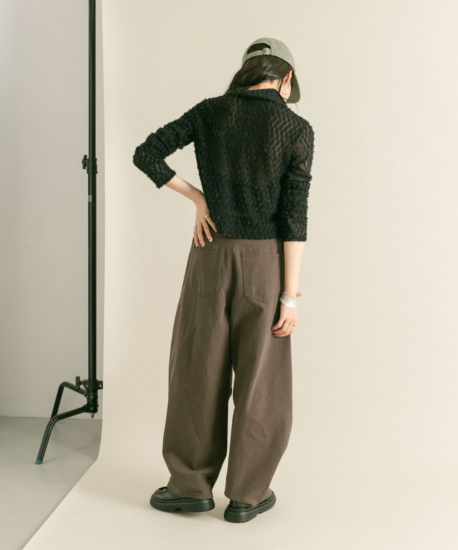 身長：160cm サイズ：one