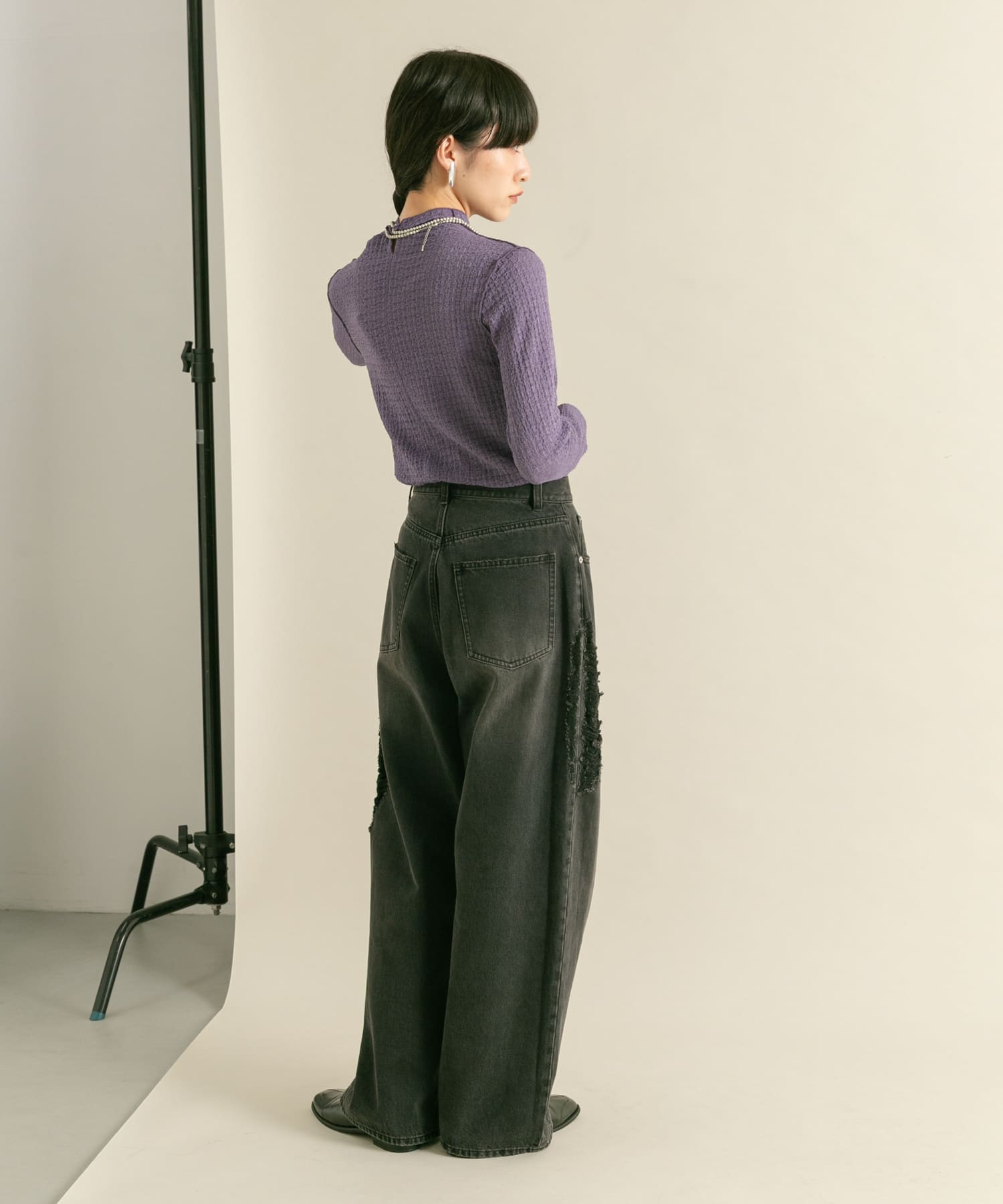 身長：160cm サイズ：one