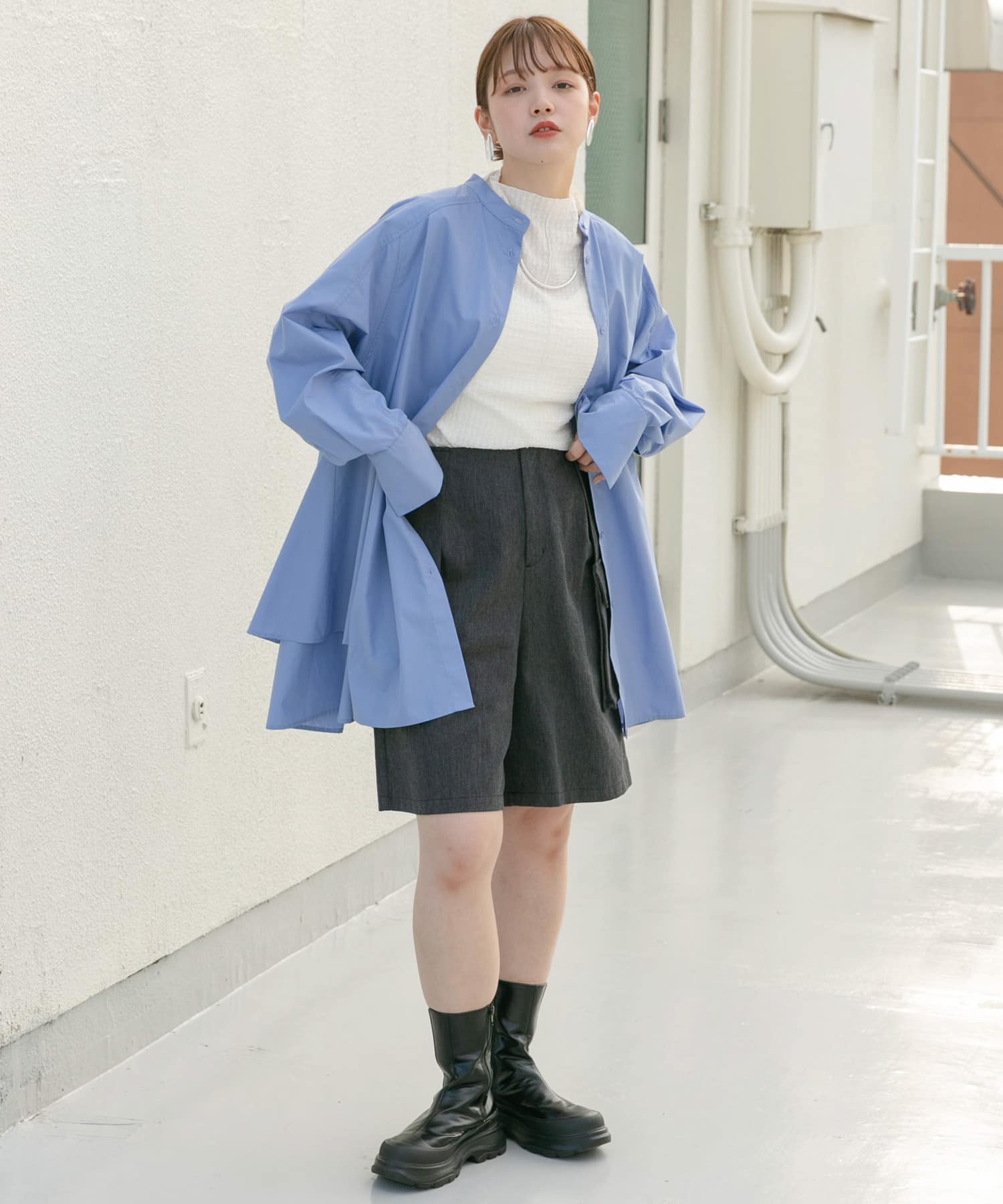 身長：160cm サイズ：one