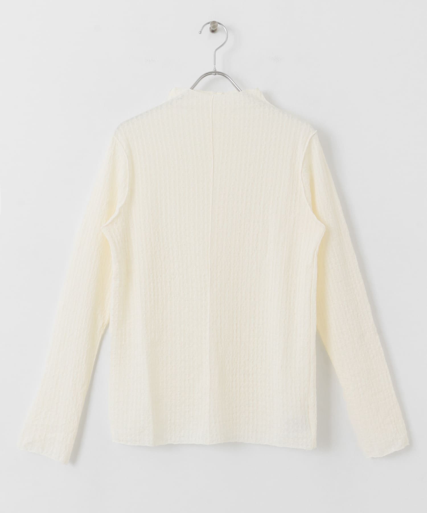 シアーブークレハイネックトップス IVORY one