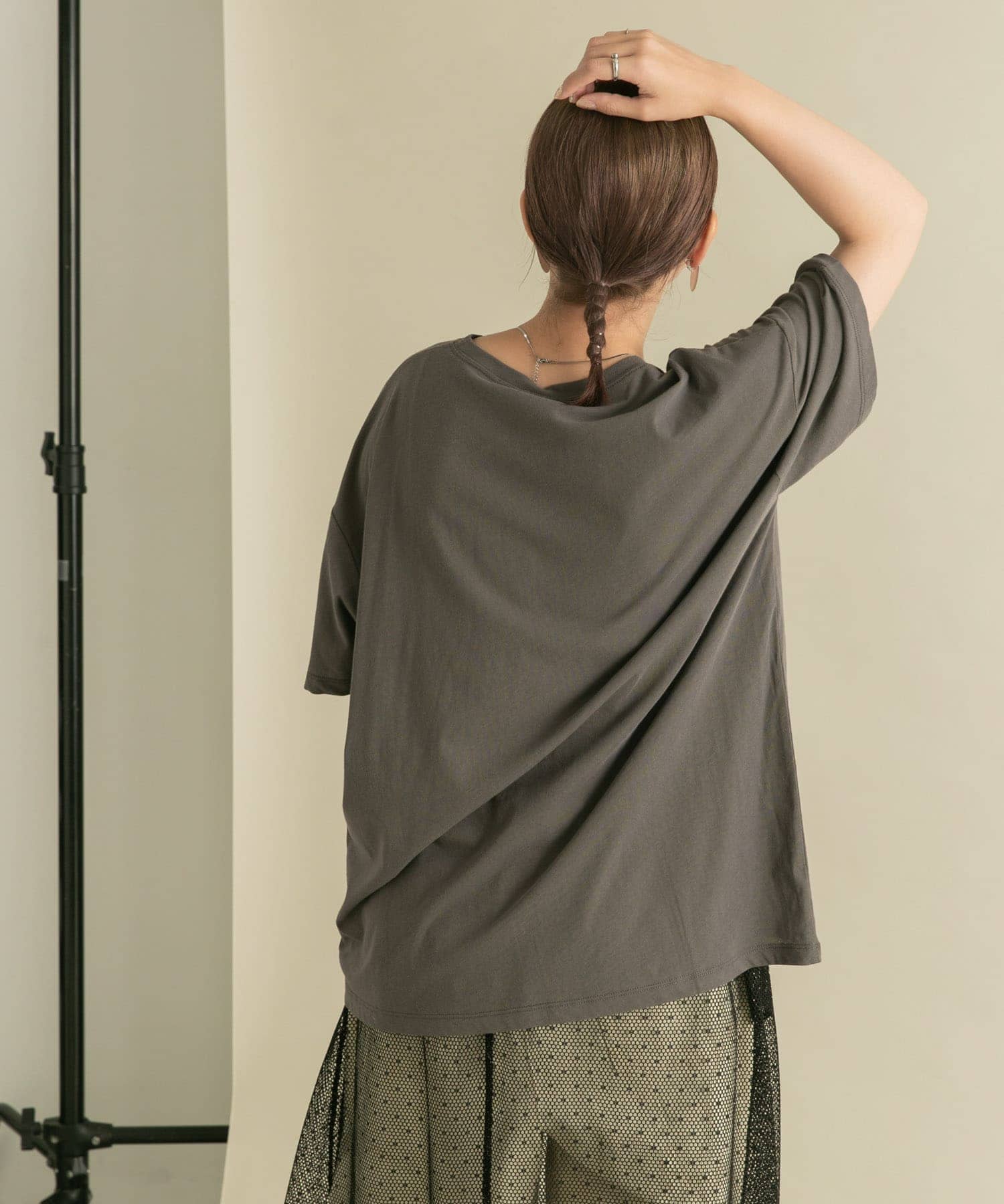 身長：160cm サイズ：one