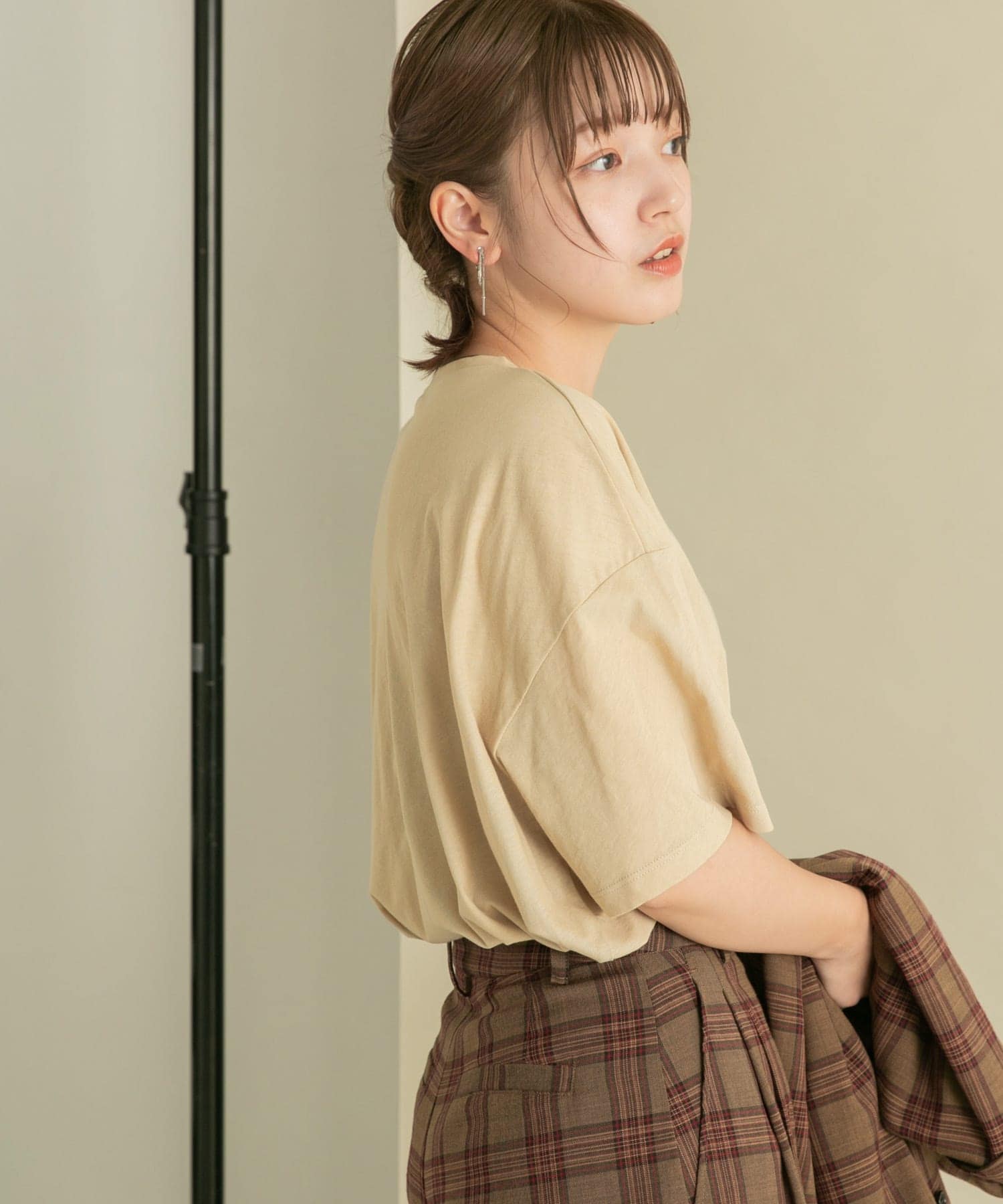 身長：160cm サイズ：one