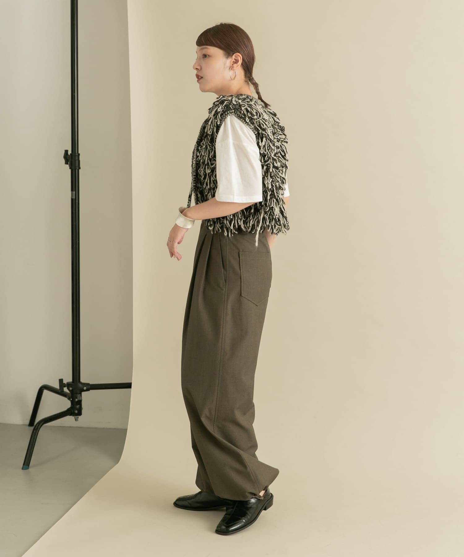 身長：160cm サイズ：one