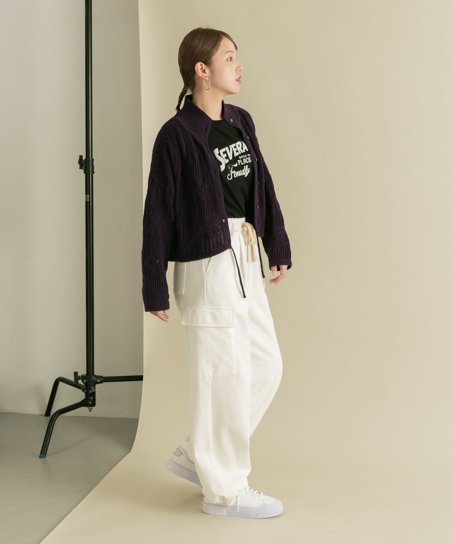 身長：160cm サイズ：one