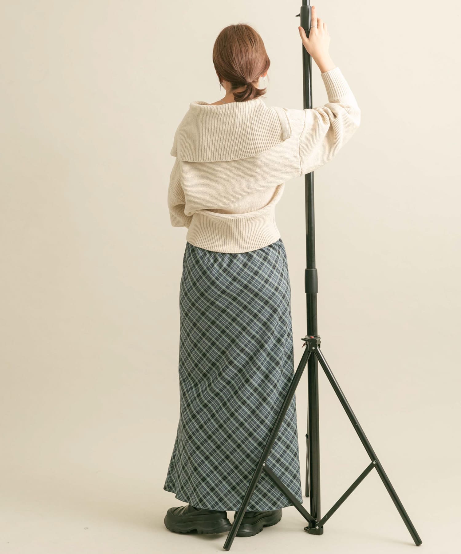身長：160cm サイズ：one