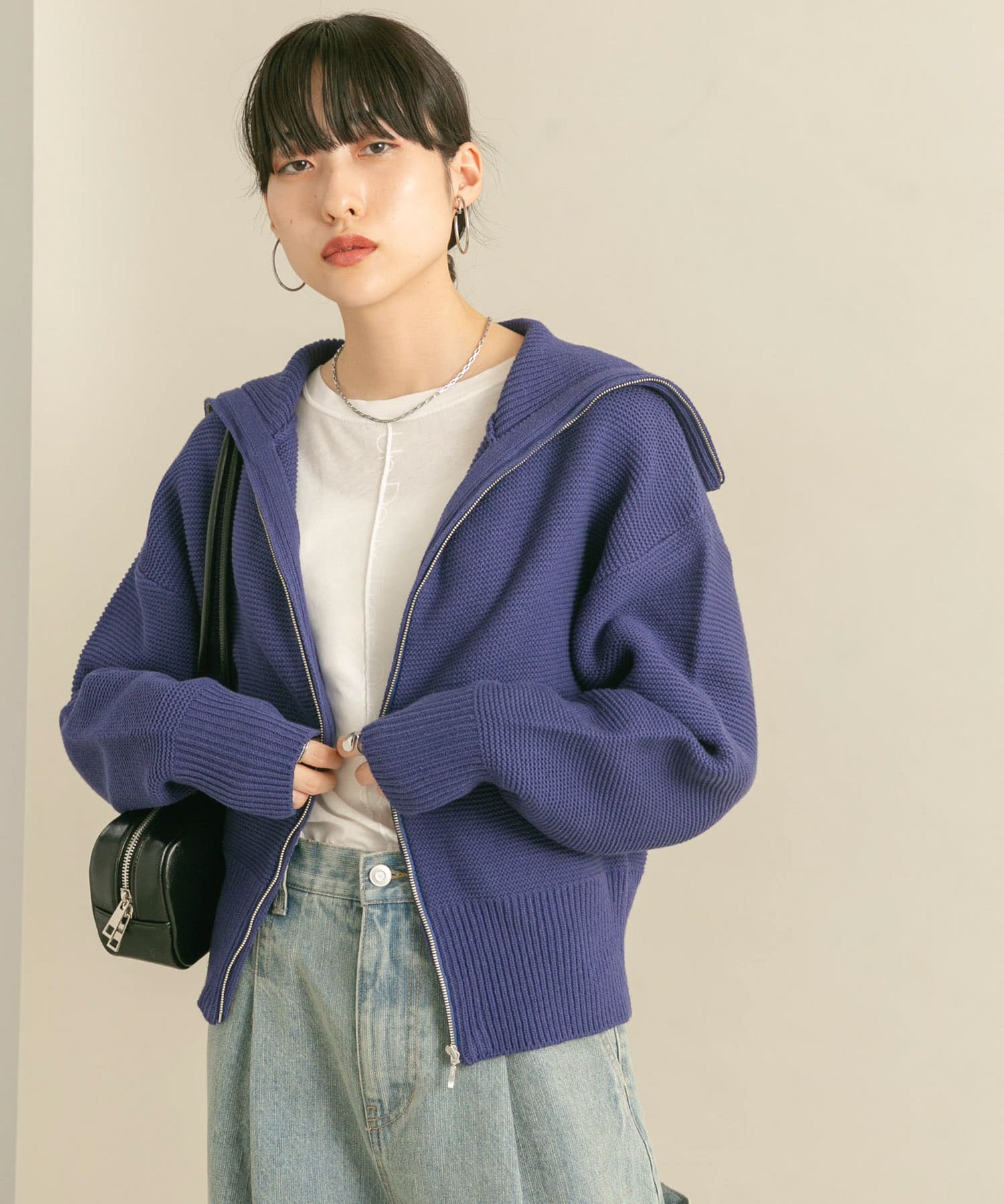 身長：160cm サイズ：one