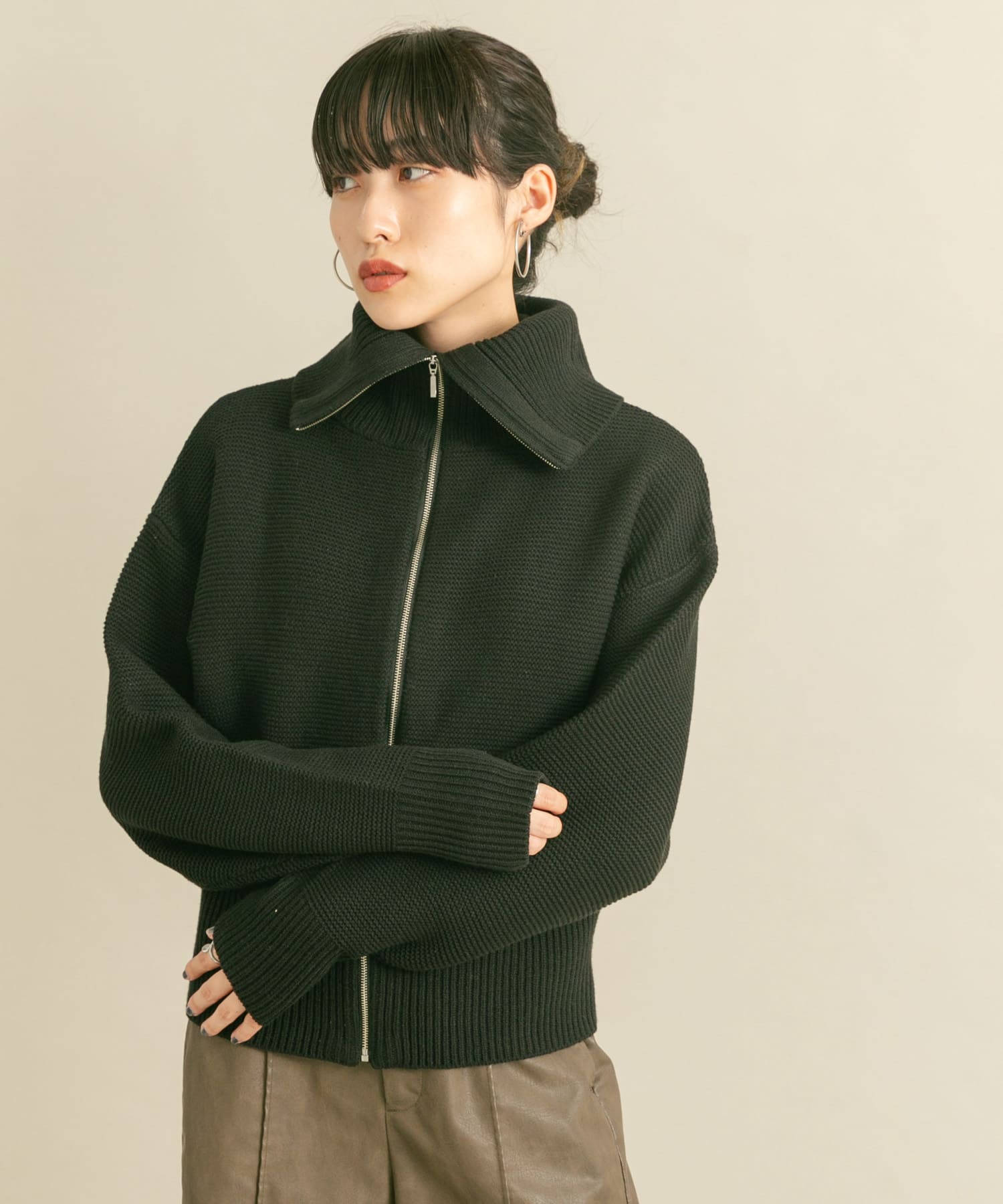 身長：160cm サイズ：one