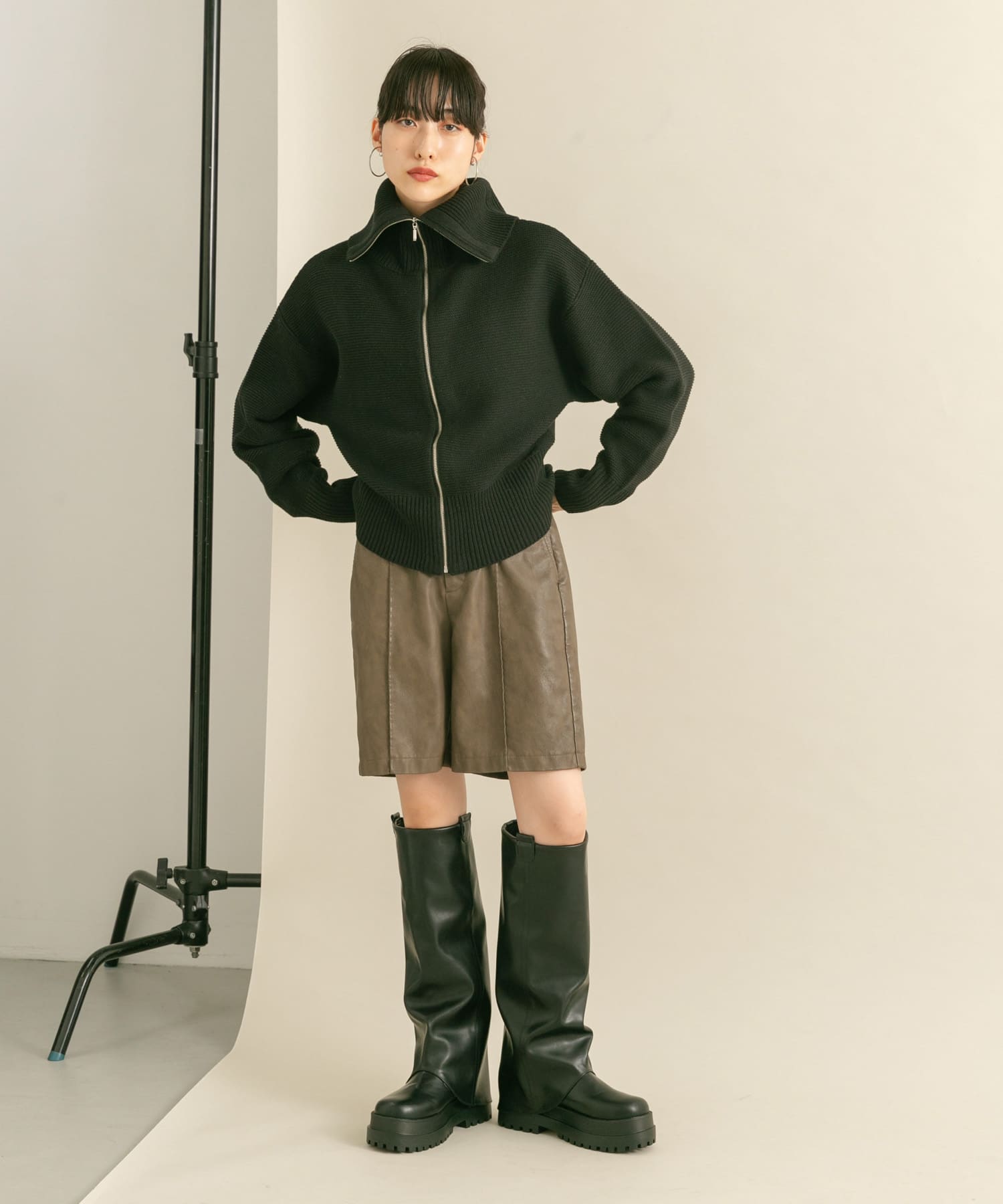 身長：160cm サイズ：one