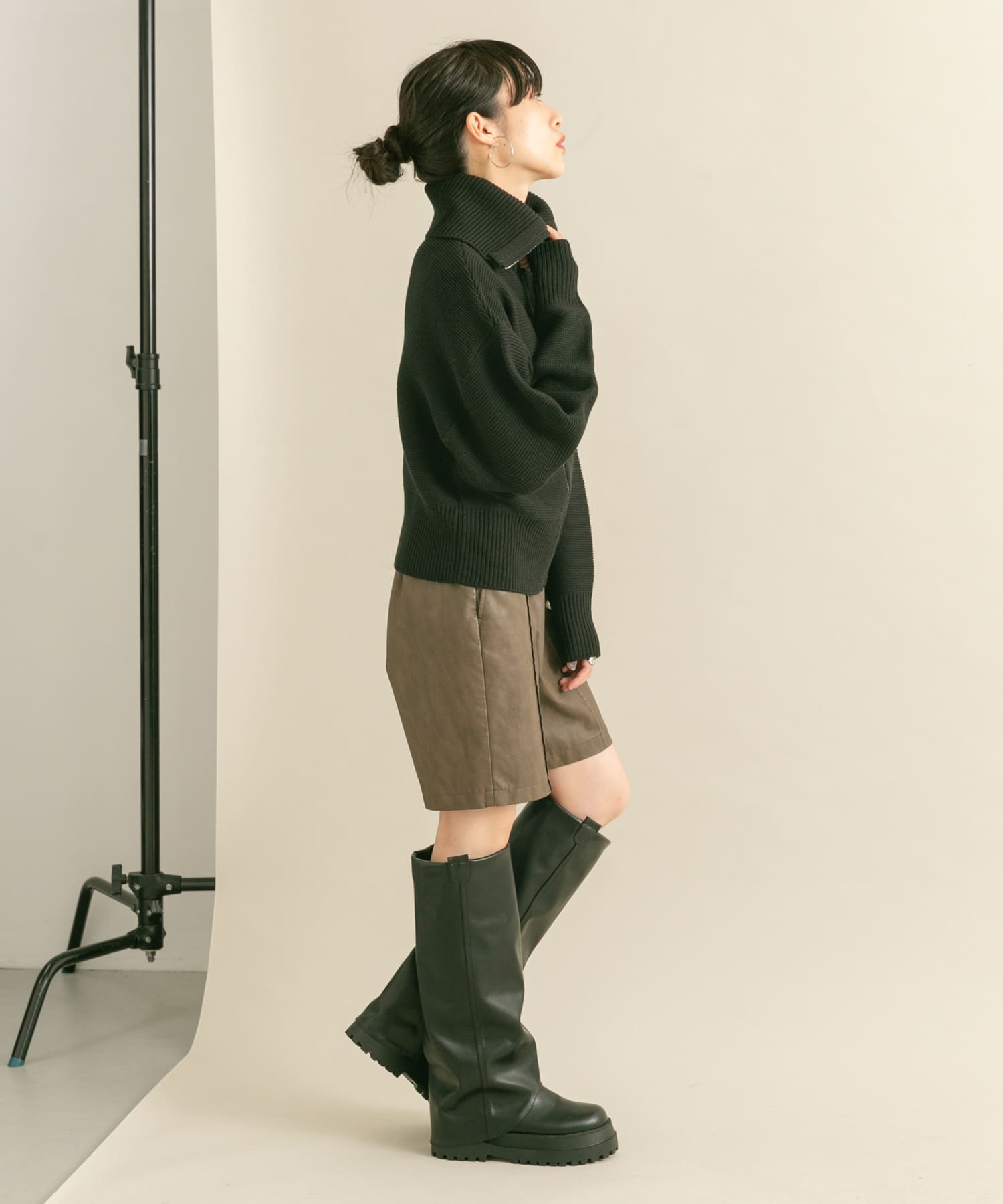 身長：160cm サイズ：one