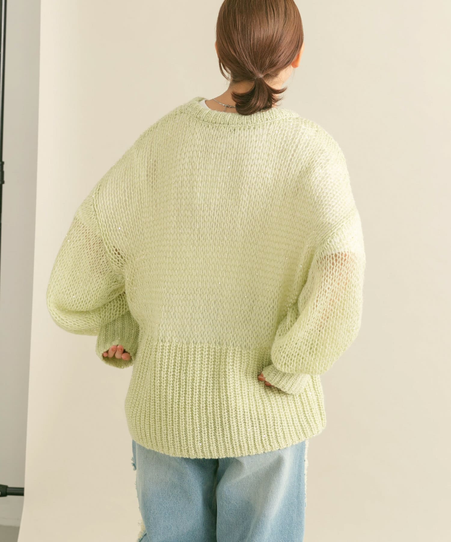 身長：160cm サイズ：one