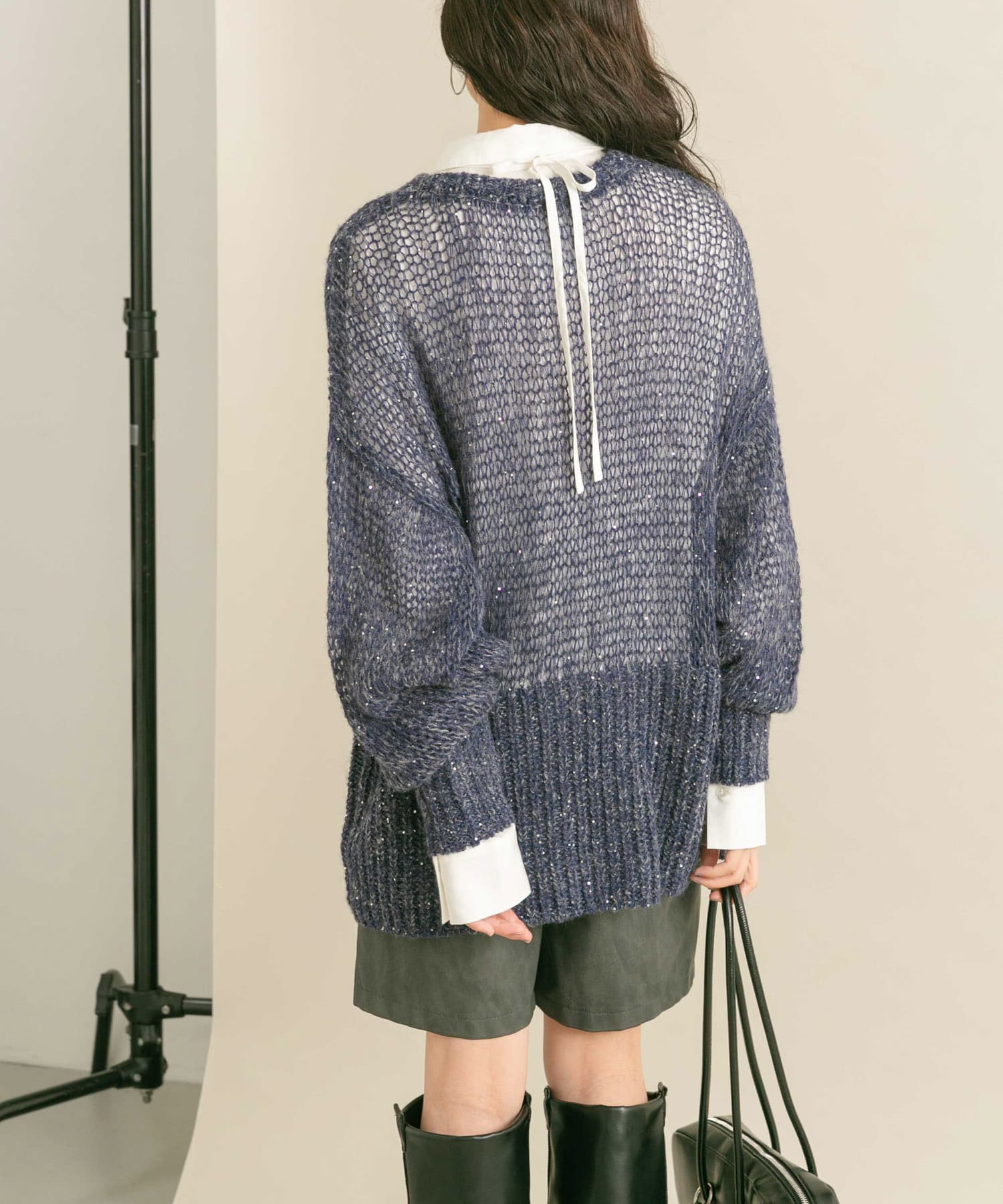 身長：160cm サイズ：one