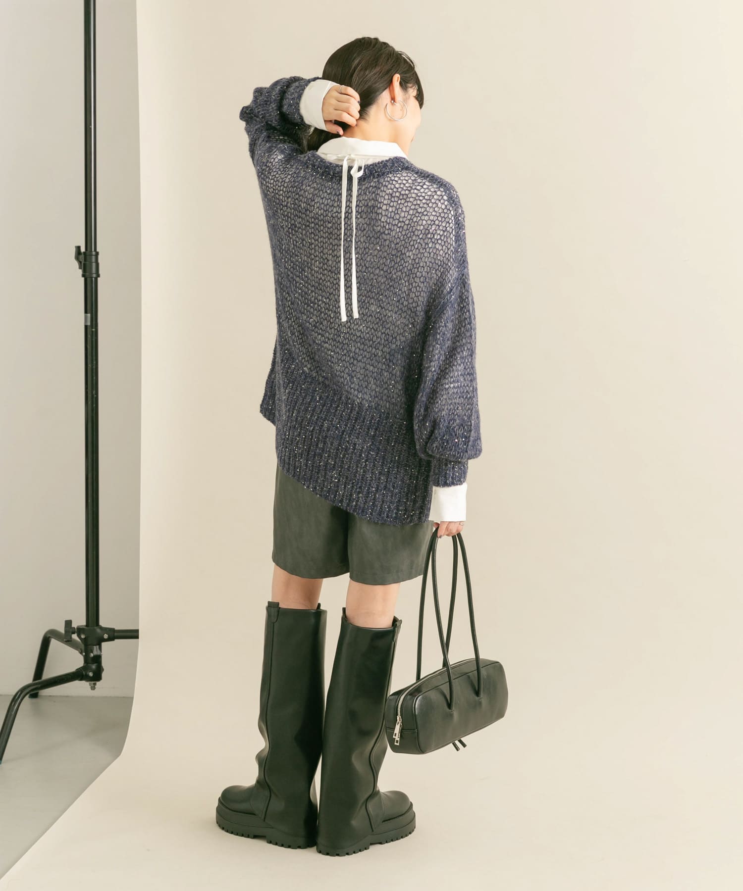 身長：160cm サイズ：one