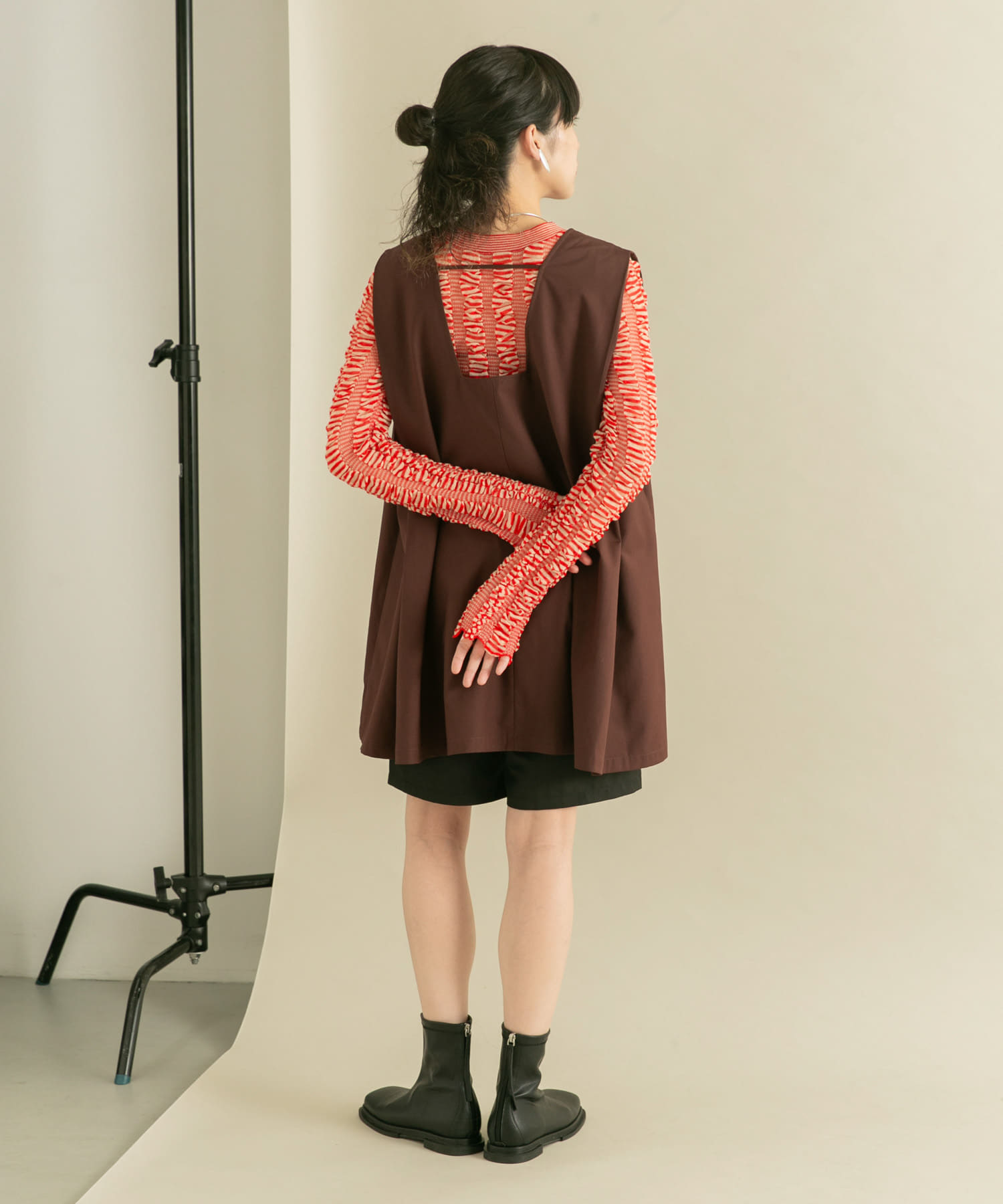 身長：160cm サイズ：one