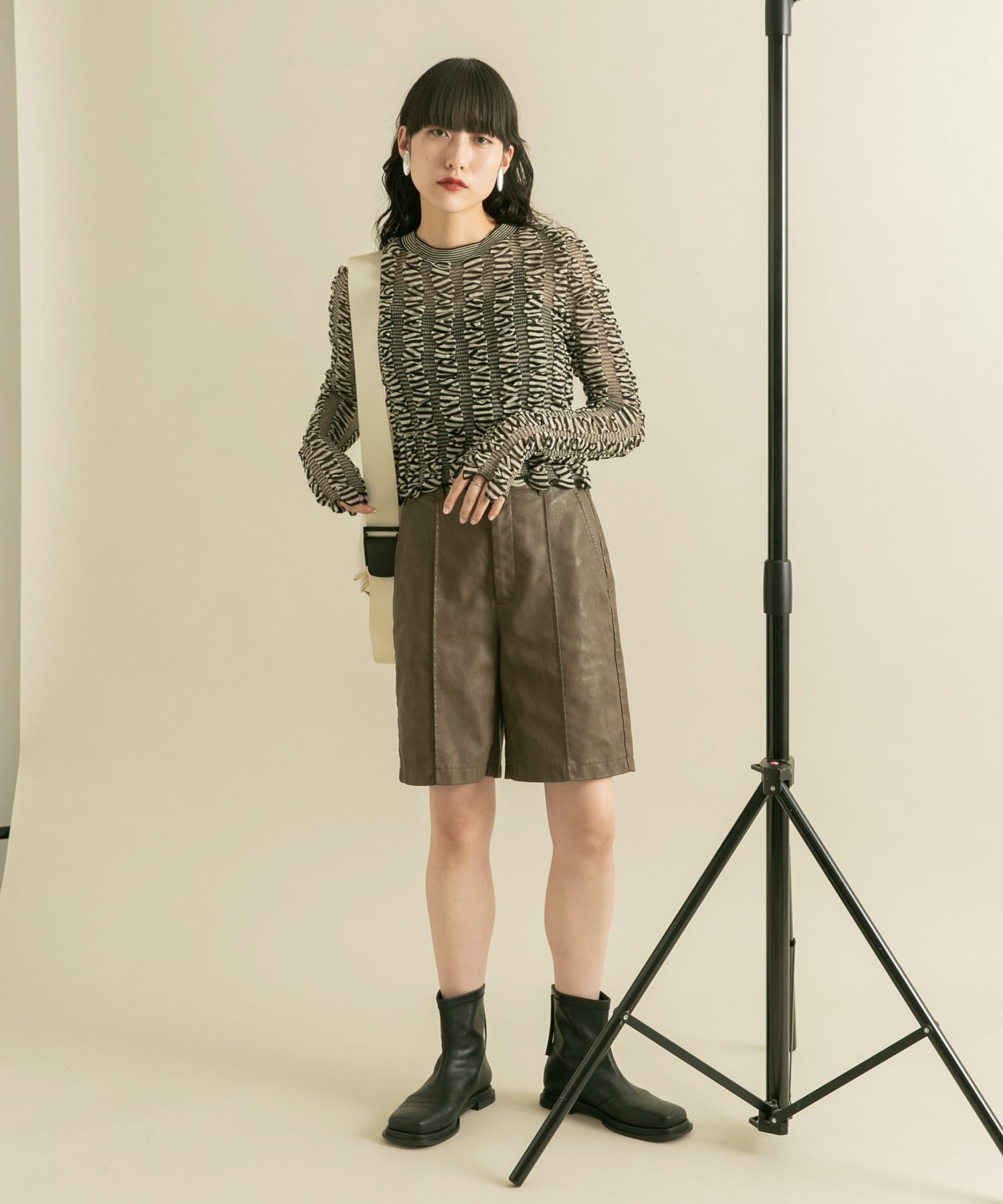 身長：160cm サイズ：one