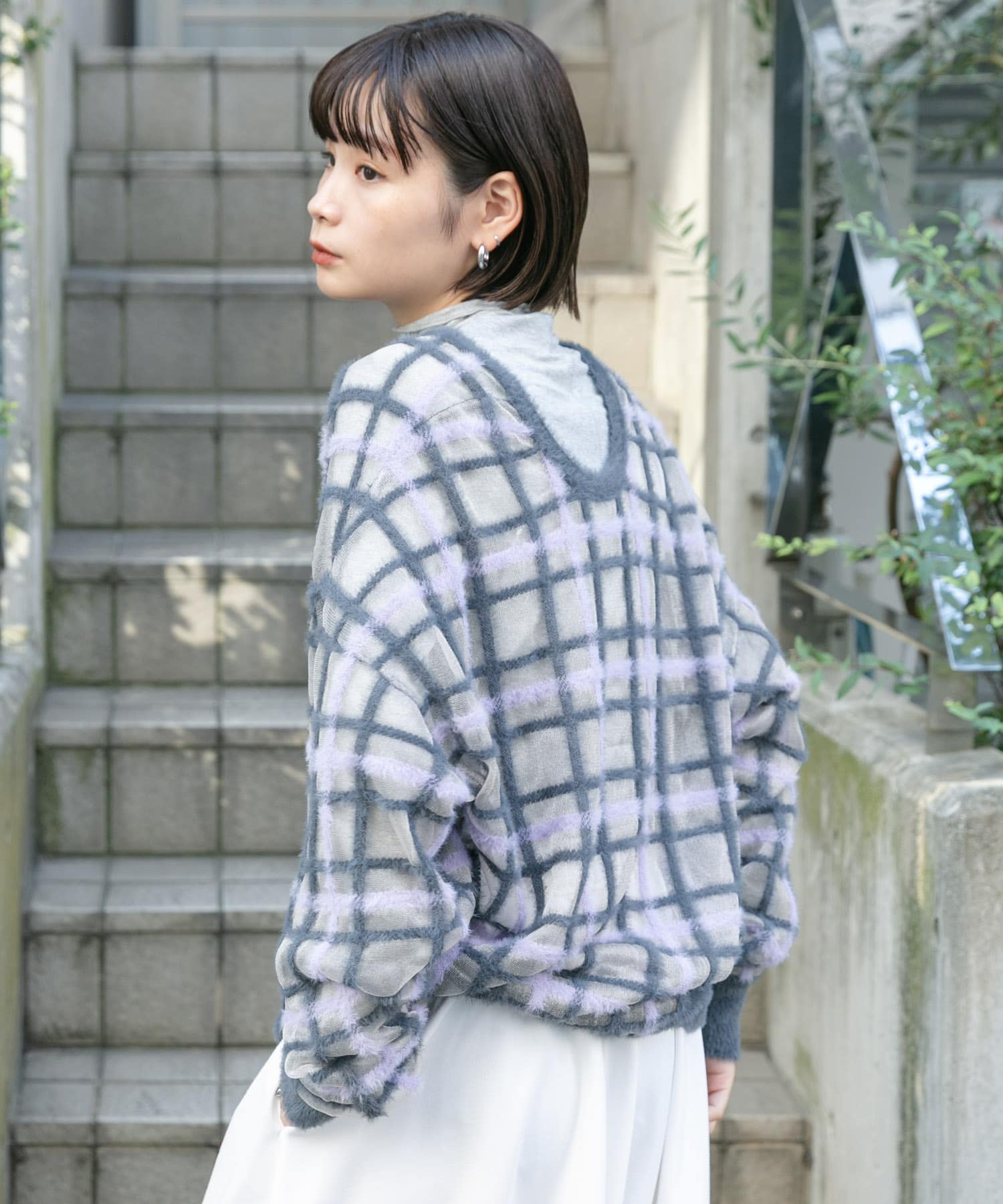 身長：160cm サイズ：one