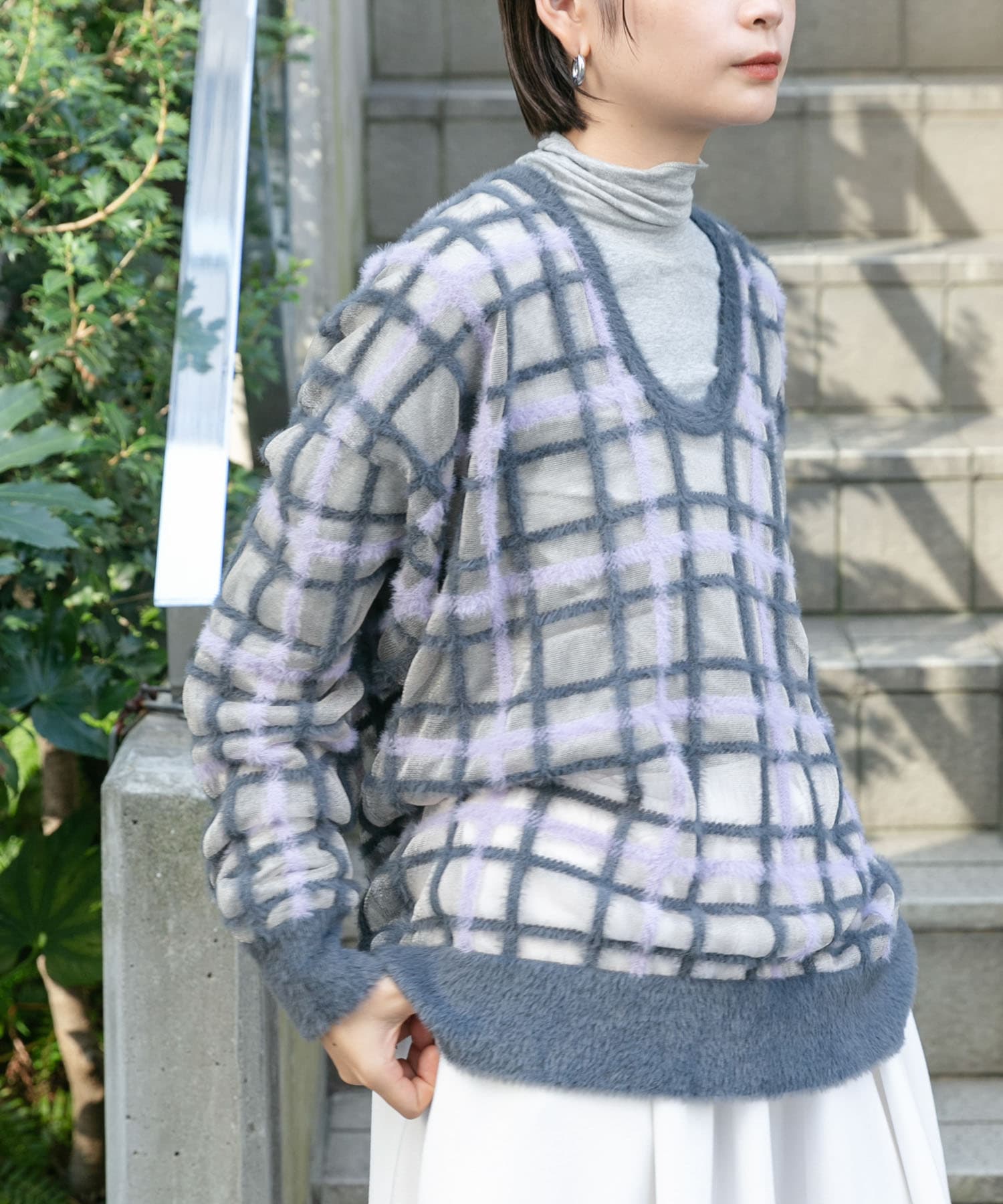 身長：160cm サイズ：one