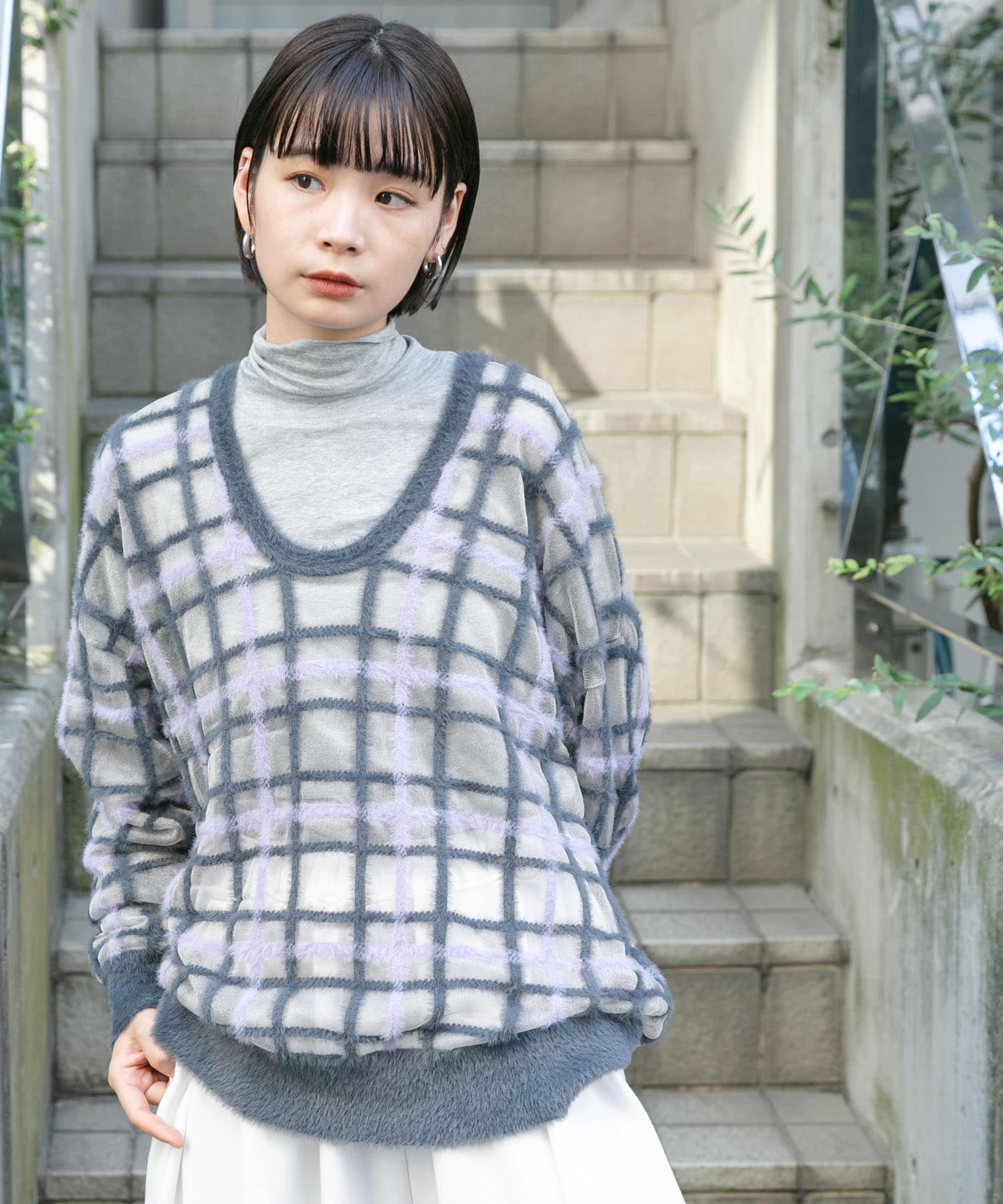 身長：160cm サイズ：one