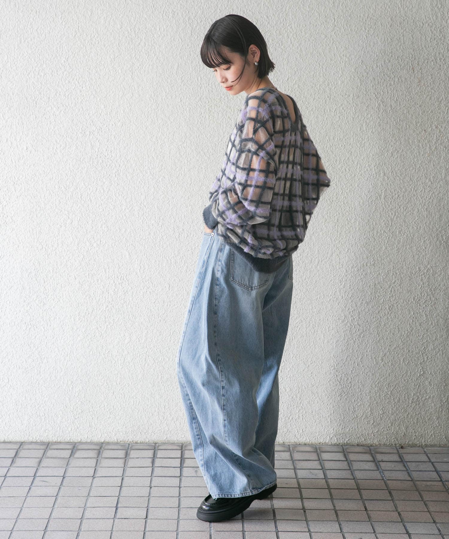 身長：160cm サイズ：one