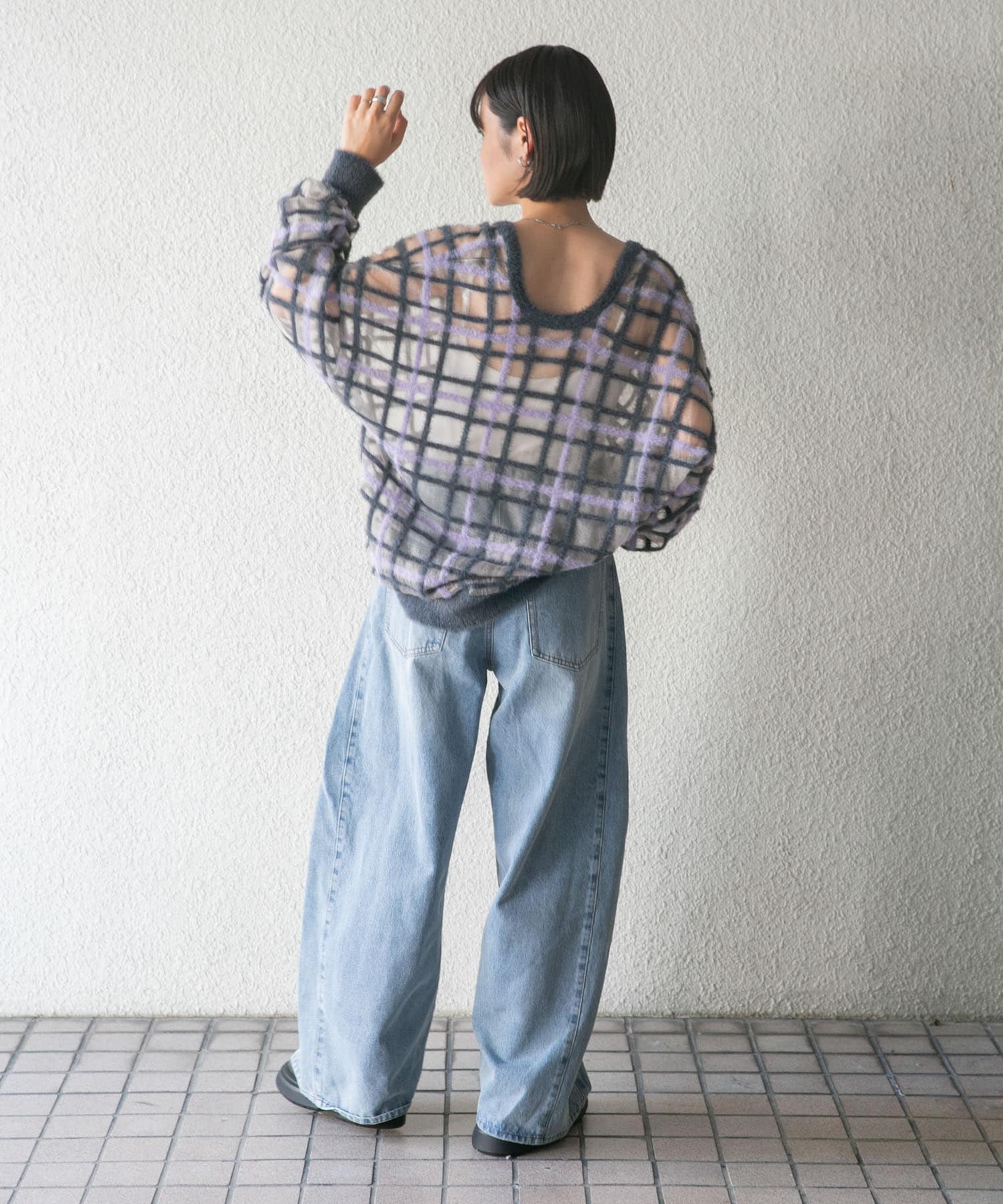 身長：160cm サイズ：one