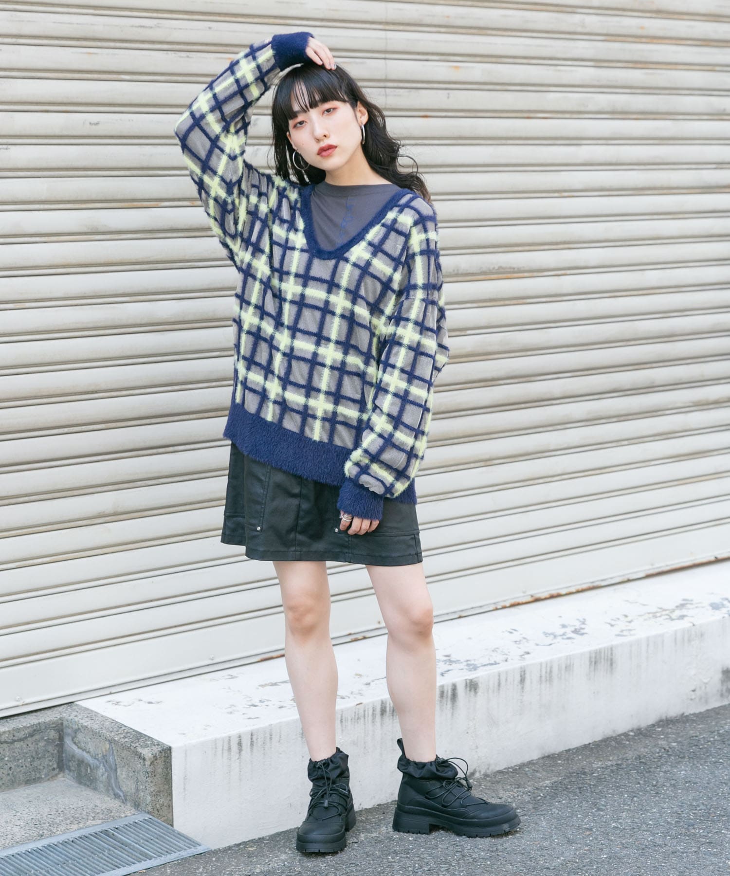 NAVY×LIME