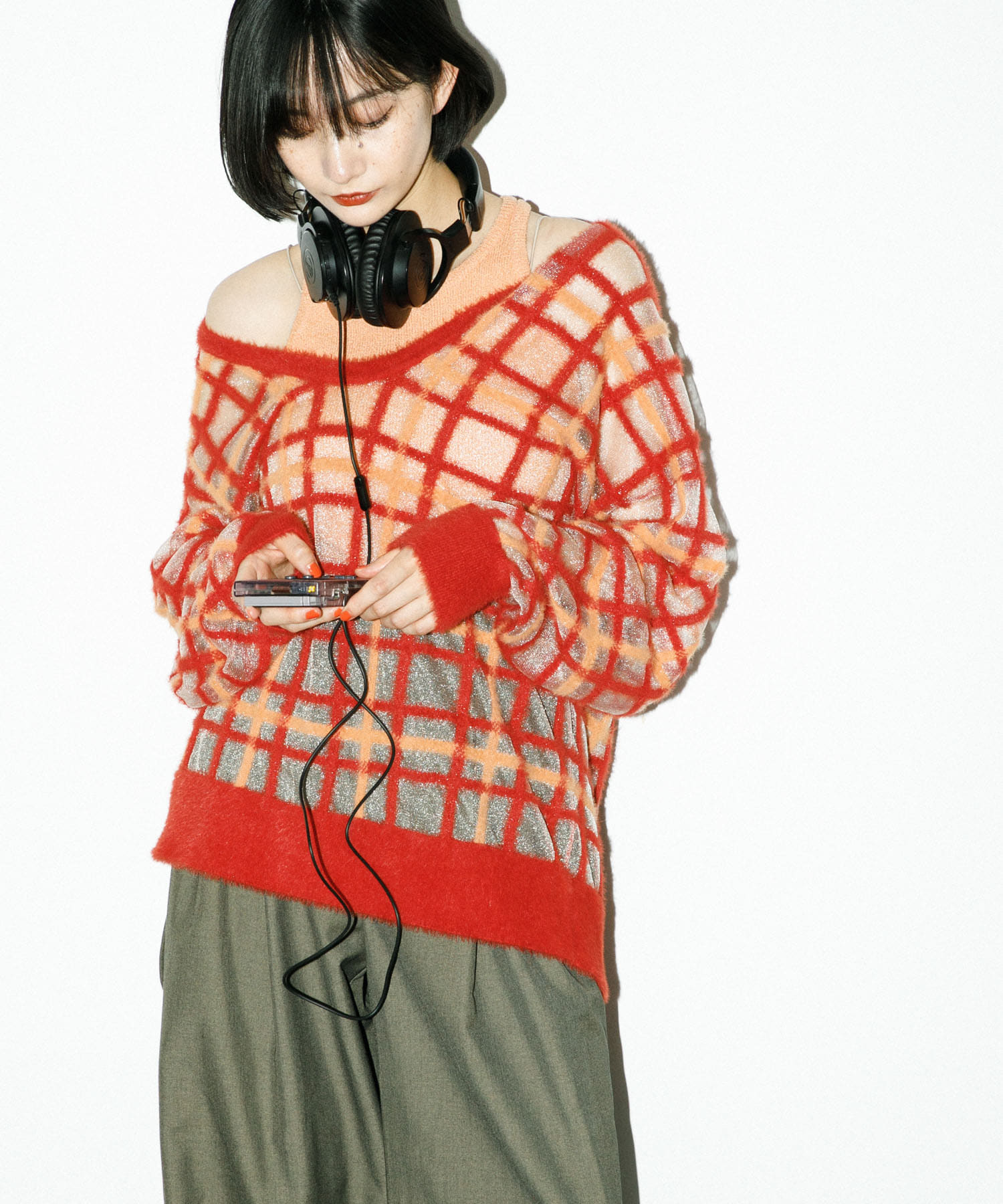 身長：159cm サイズ：one