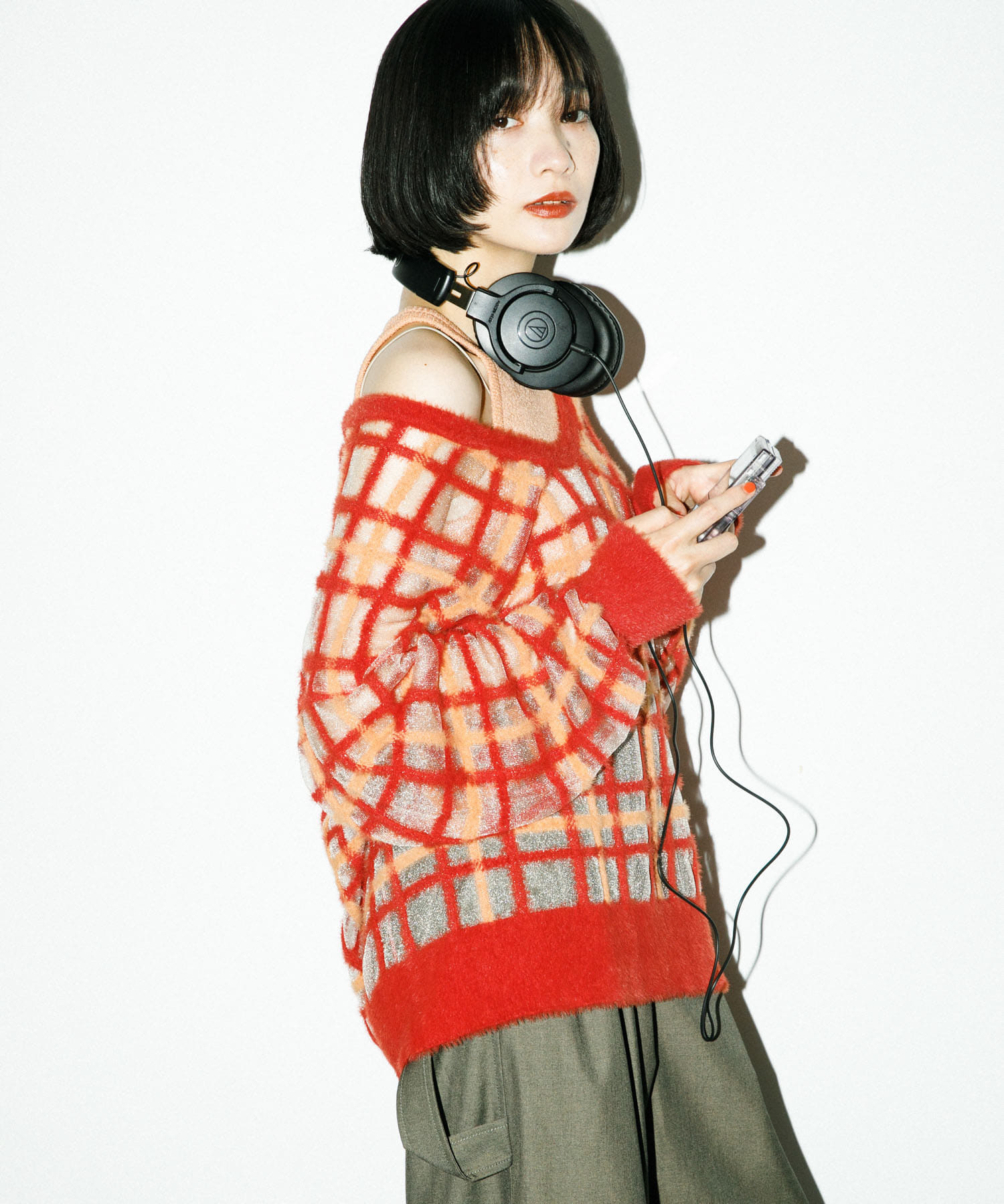 身長：159cm サイズ：one