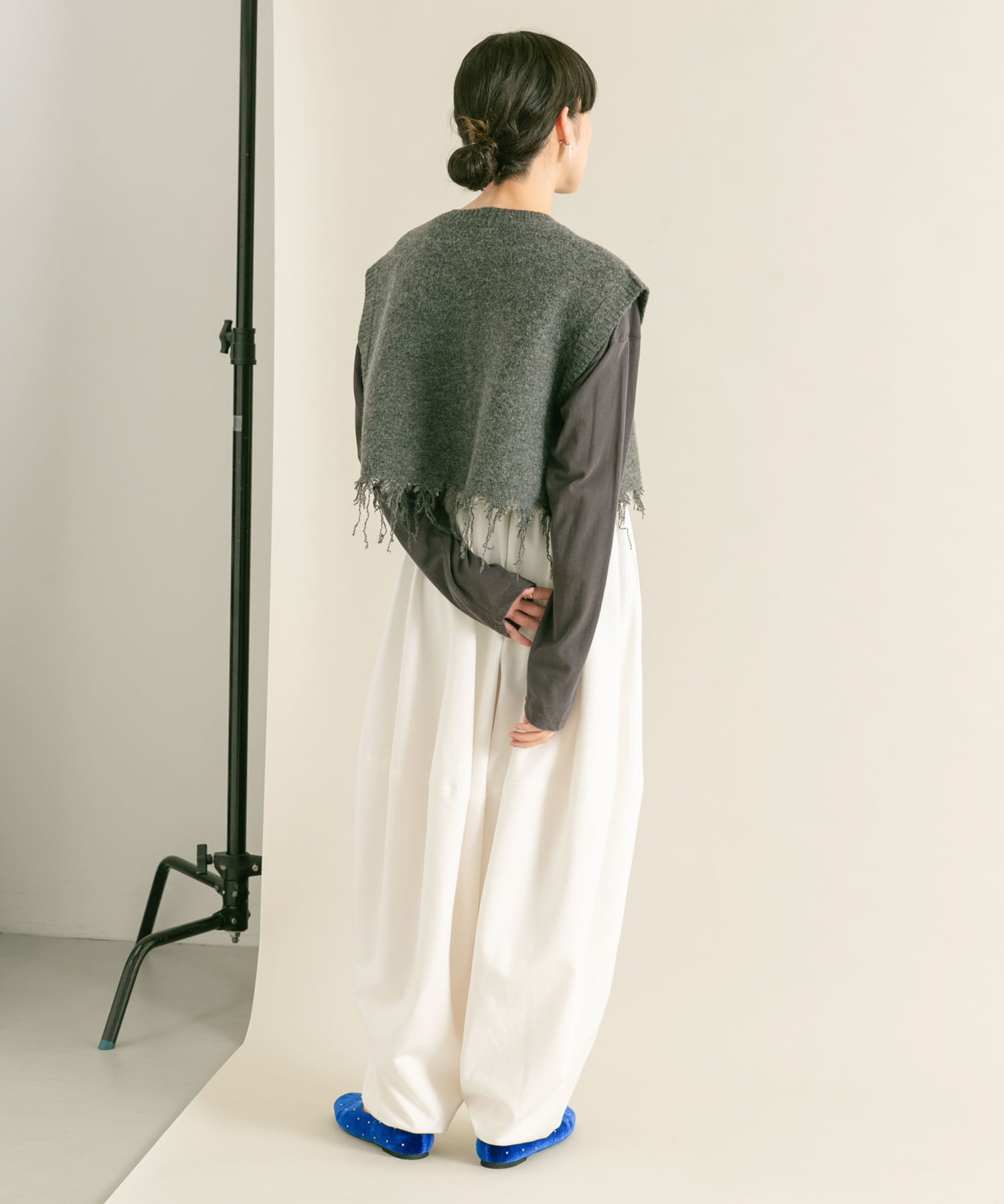 身長：160cm サイズ：one