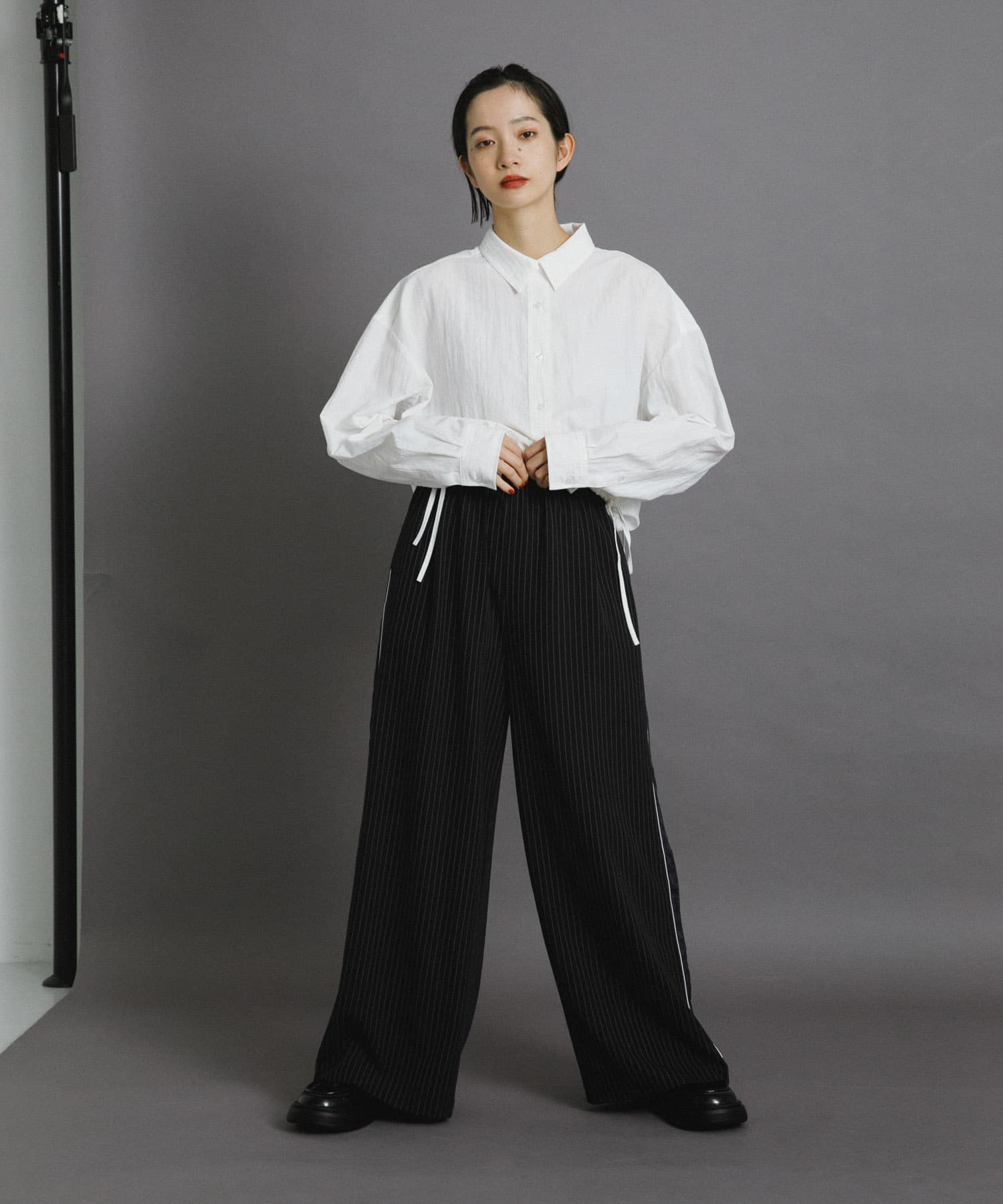 身長：159cm サイズ：one