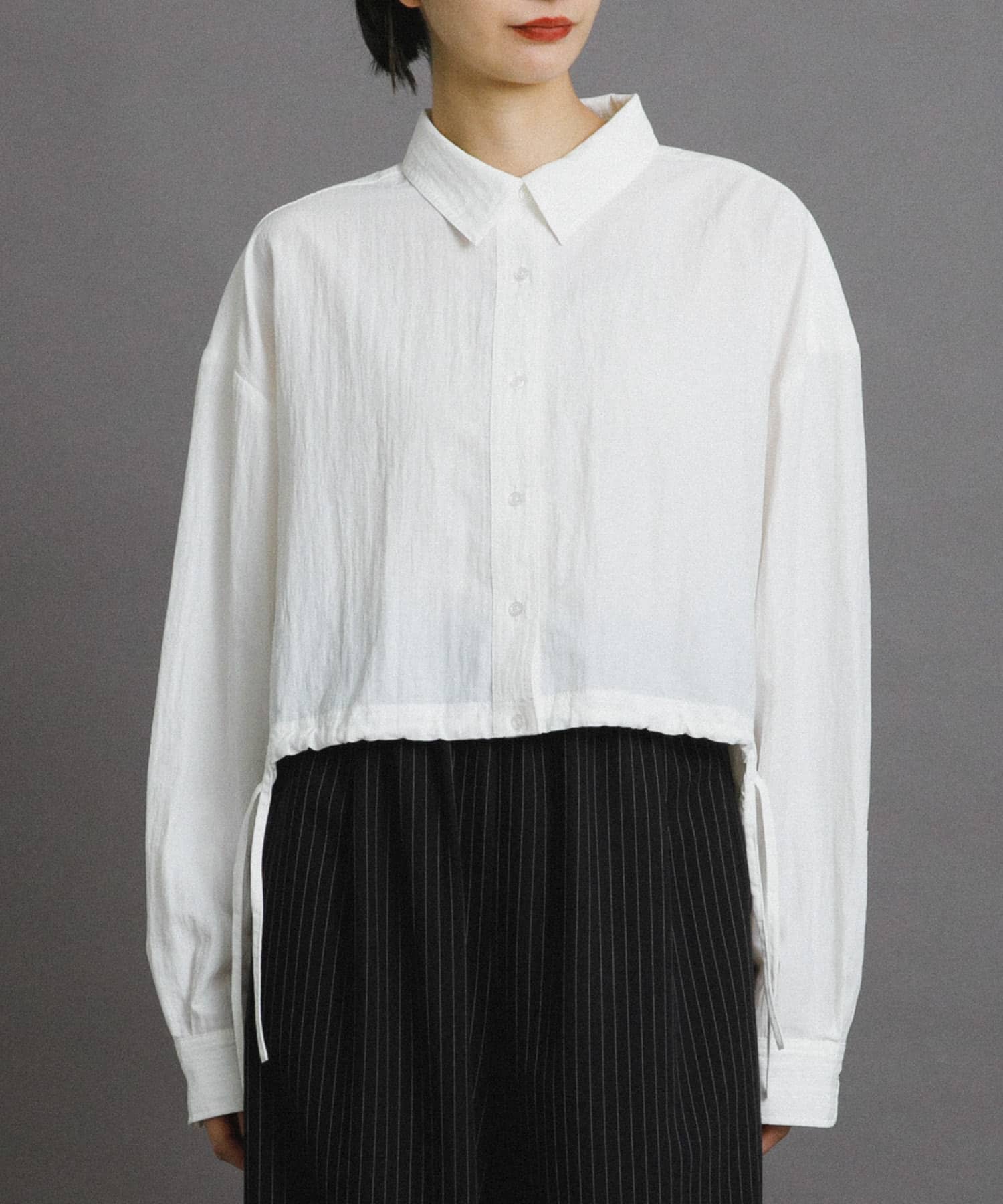 身長：159cm サイズ：one