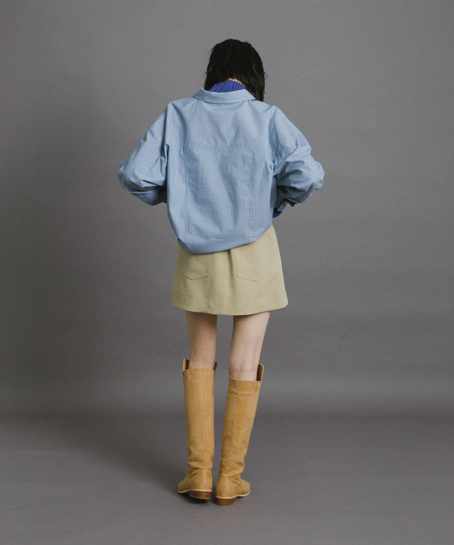 身長：159cm サイズ：one