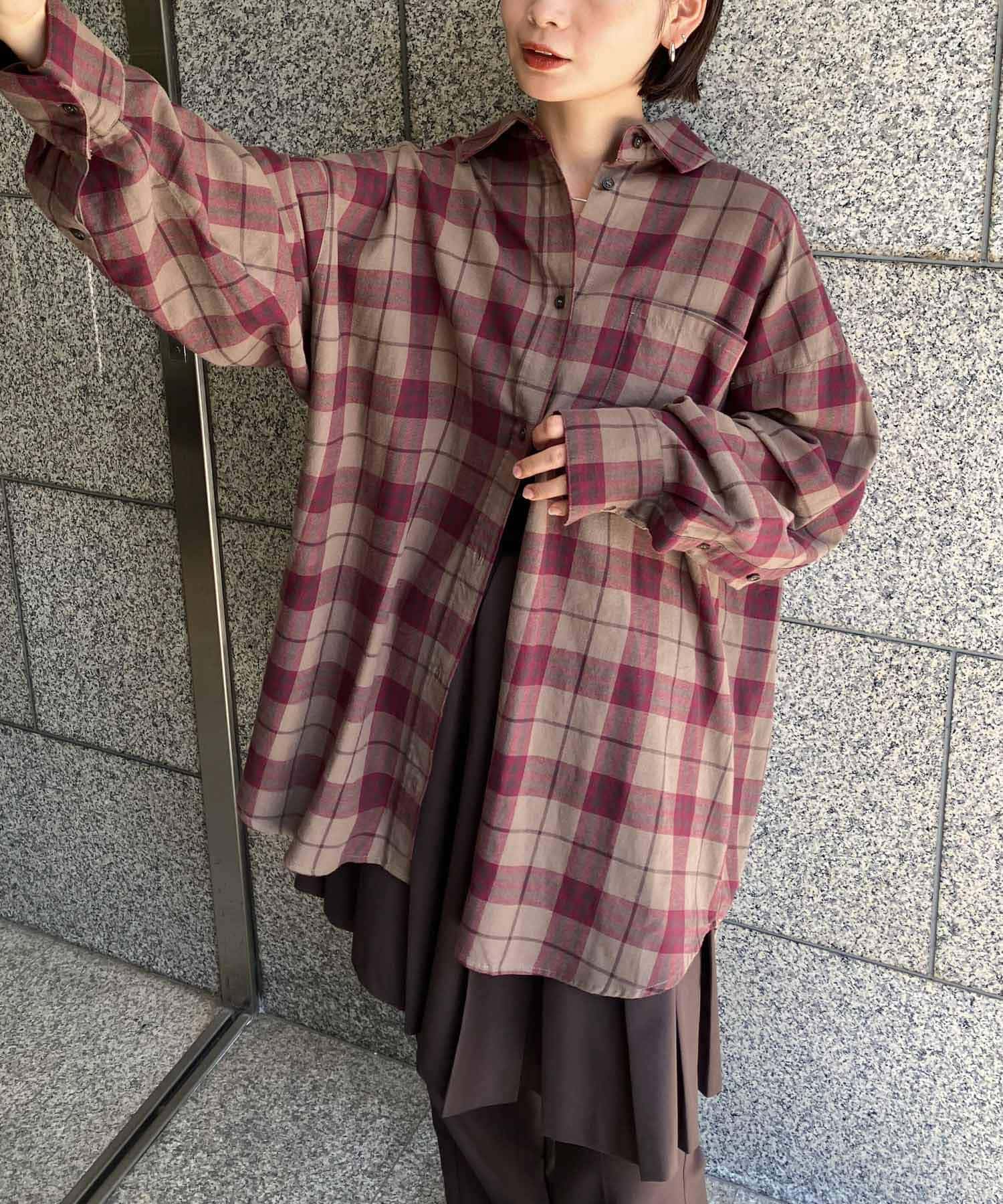 身長：160cm サイズ：one