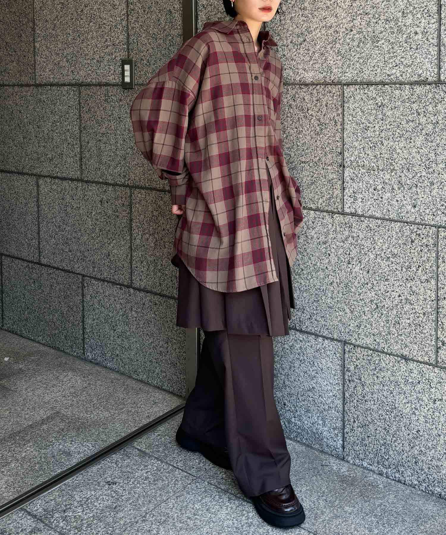 身長：160cm サイズ：one