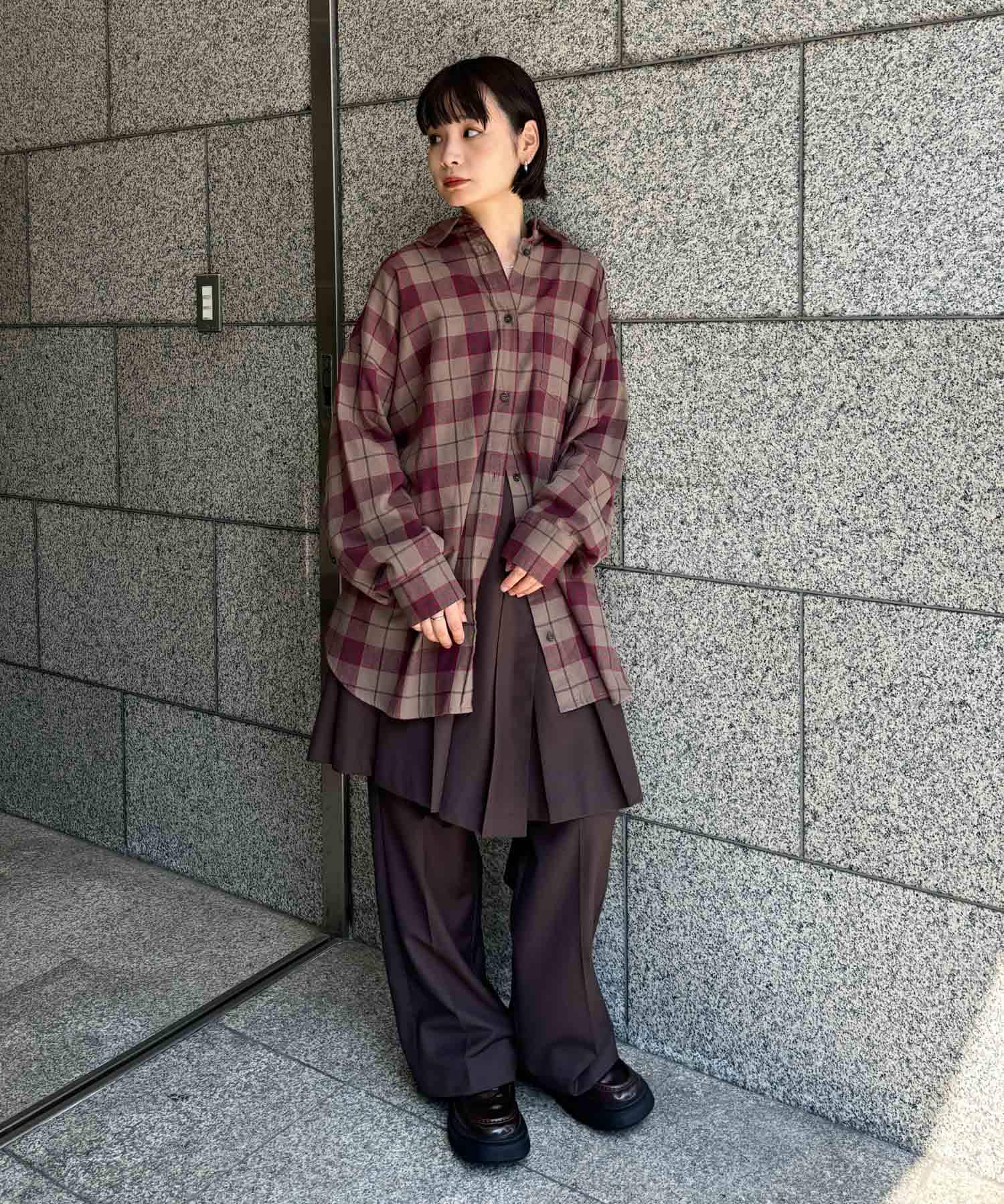 身長：160cm サイズ：one