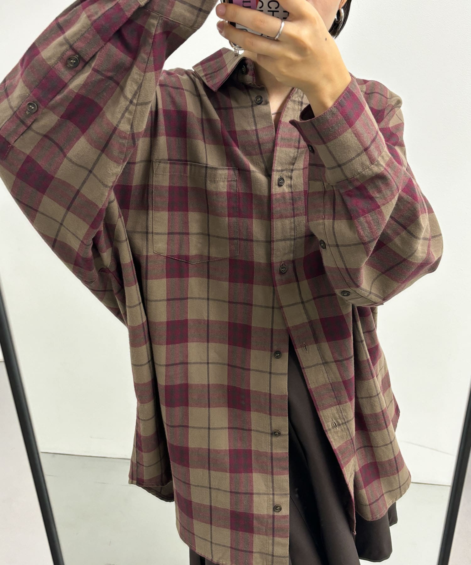 身長：160cm サイズ：one